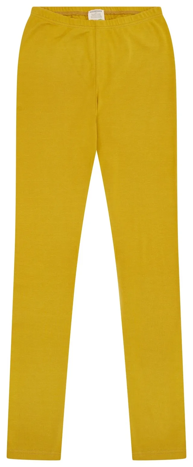 loud-proud-classics-feinripp-legging-bio-baumwolle-curry-134-140 image 1