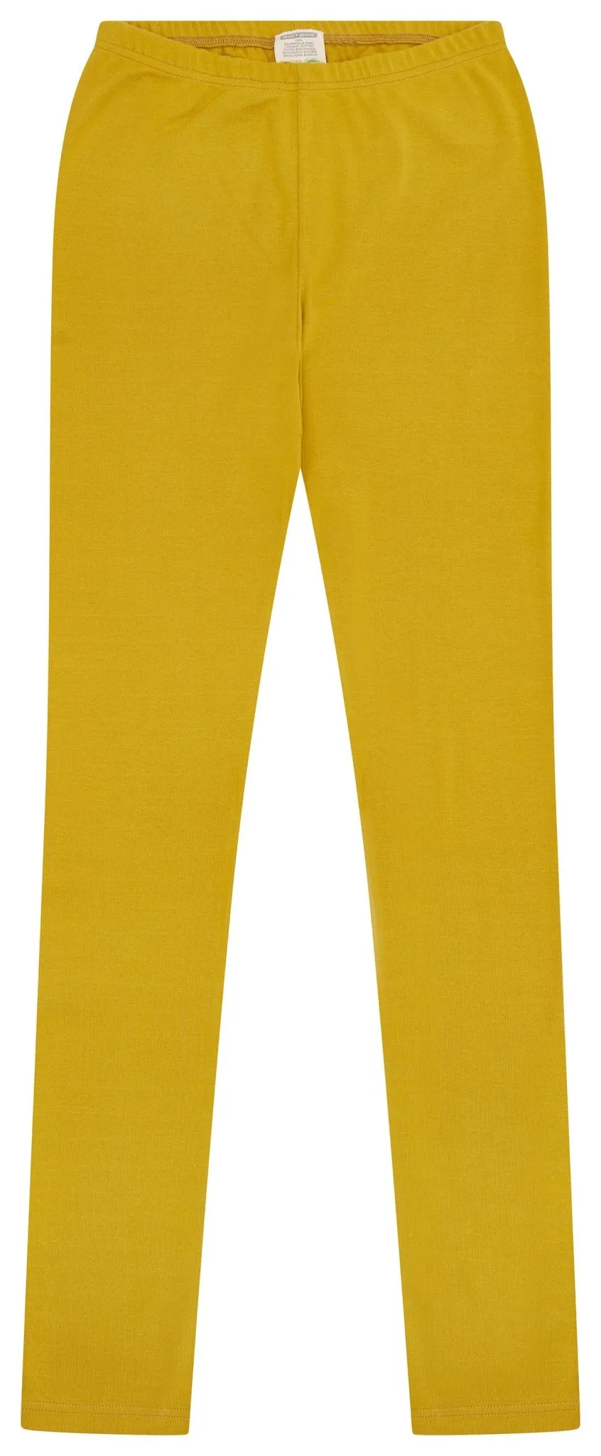 loud-proud-classics-feinripp-legging-bio-baumwolle-curry-134-140 image 1