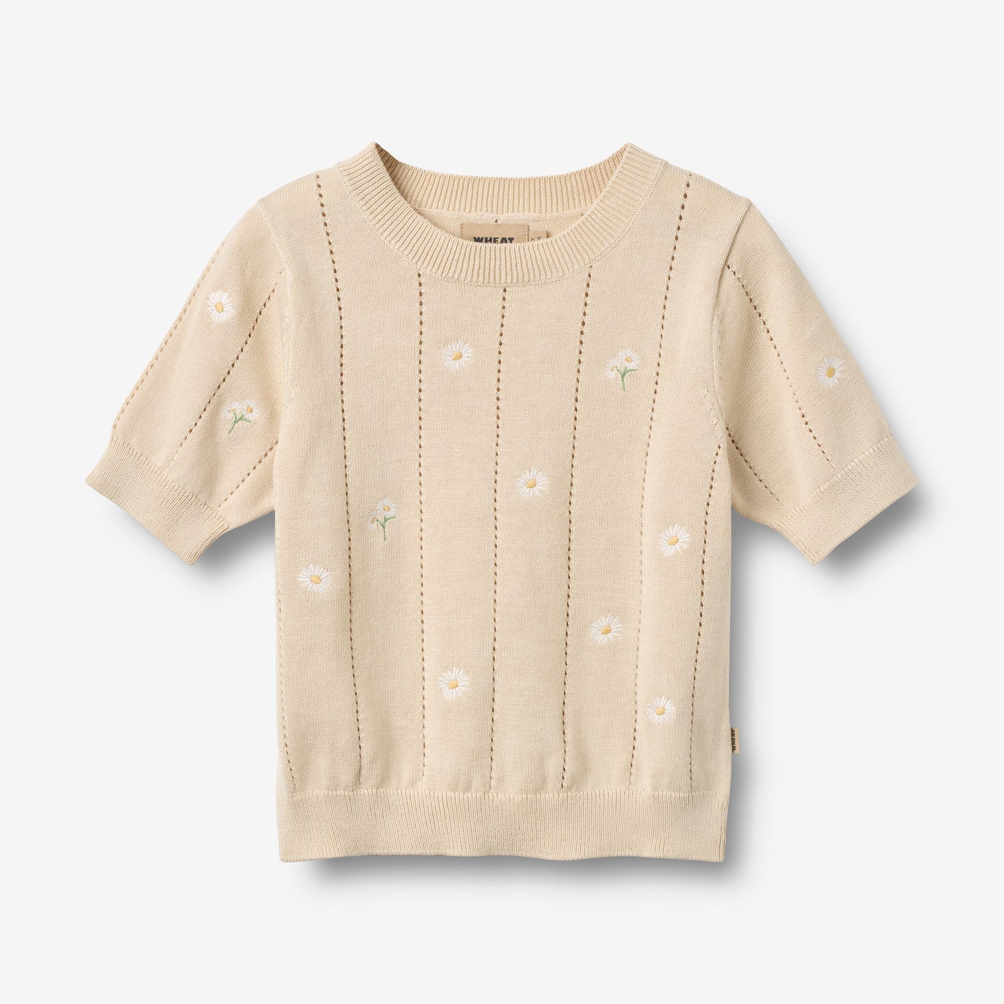 wheat-malvina-stricktop-sandshell-white-flowers-bio-baumwolle image 1
