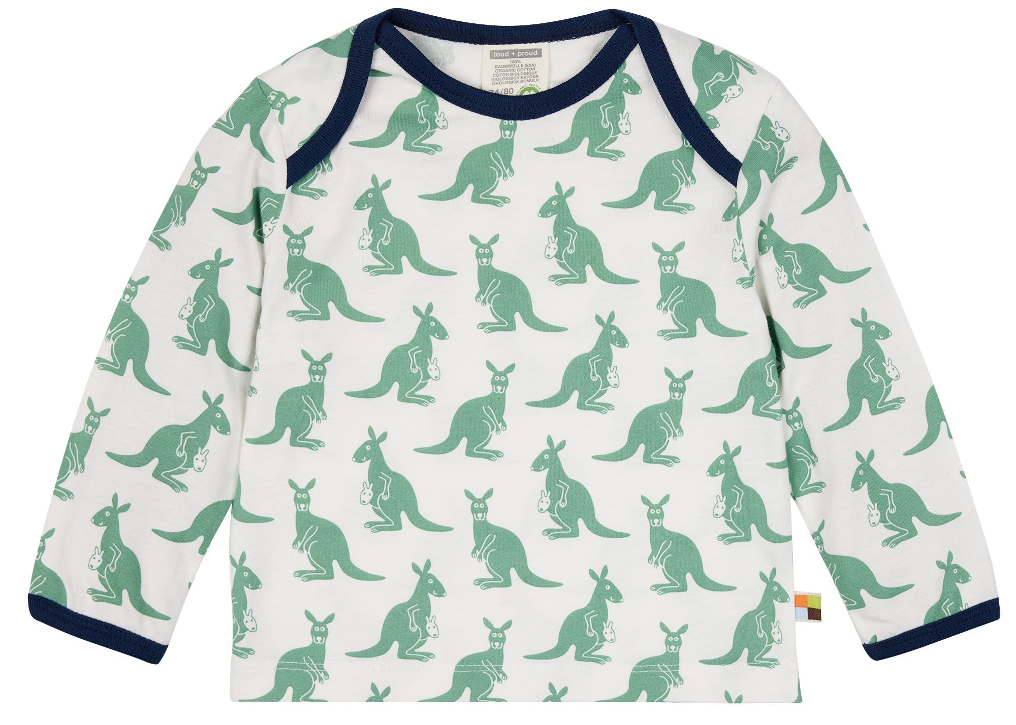 loud-proud-classics-shirt-druck-bamboo-62-68-tiermotiv-bio image 1