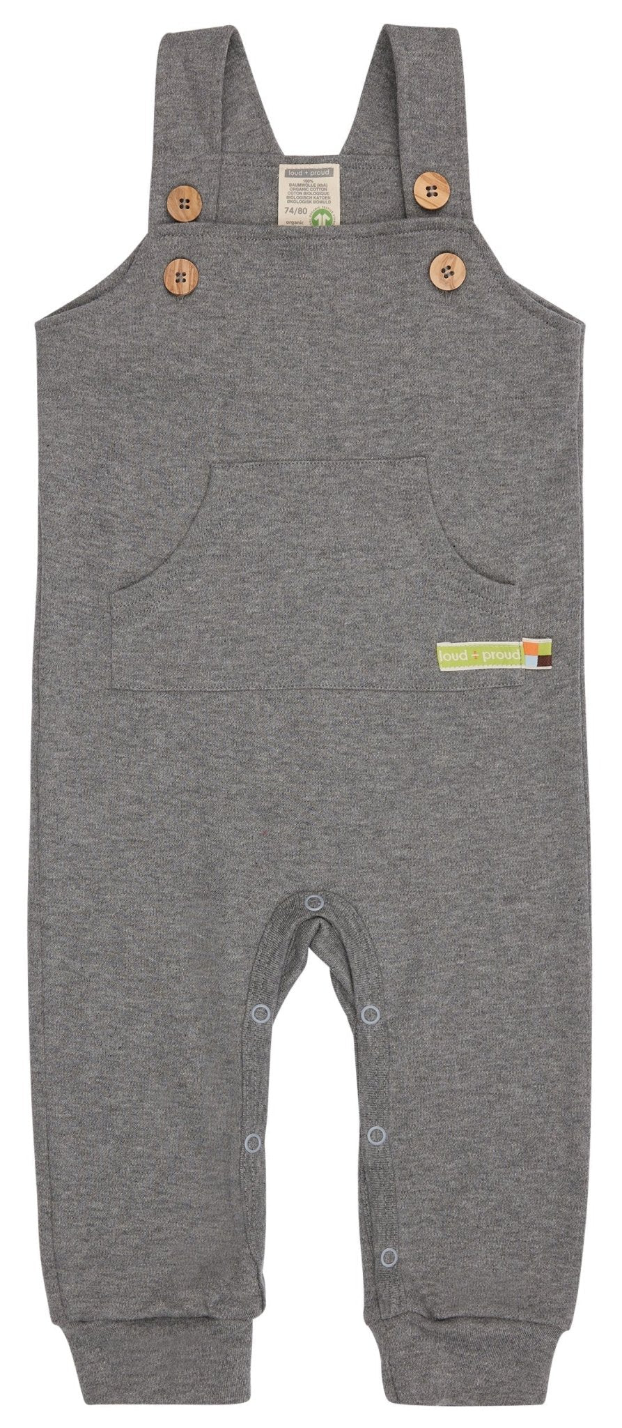 loud-proud-classics-latzhose-aus-interlock-latzhose-grey image 1