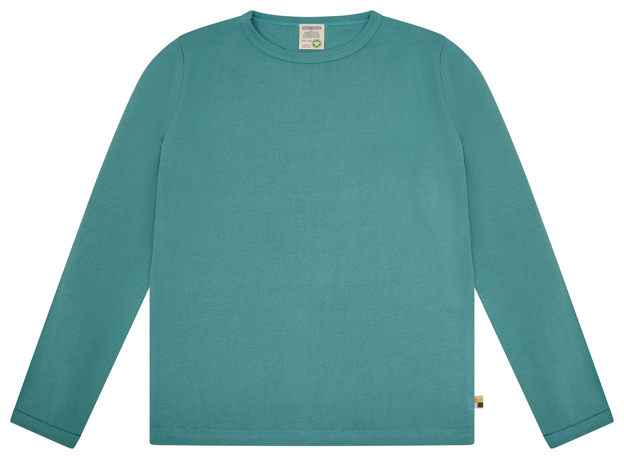 loud-proud-classics-shirt-langarm-langarmshirt-curry-134-140-bio image 7