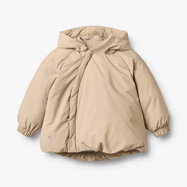 wheat-ravi-lightweight-puffer-jacke-sand-stone-recycelt image 1