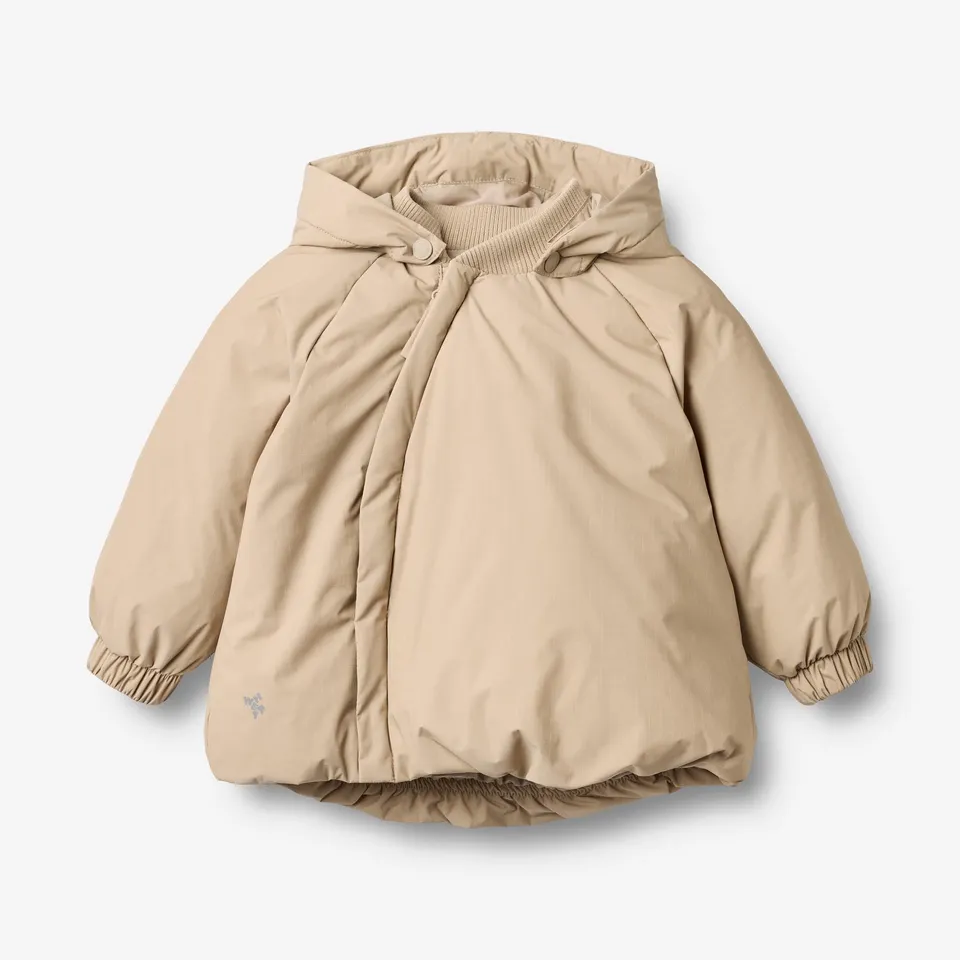 wheat-ravi-lightweight-puffer-jacke-sand-stone-recycelt image 1