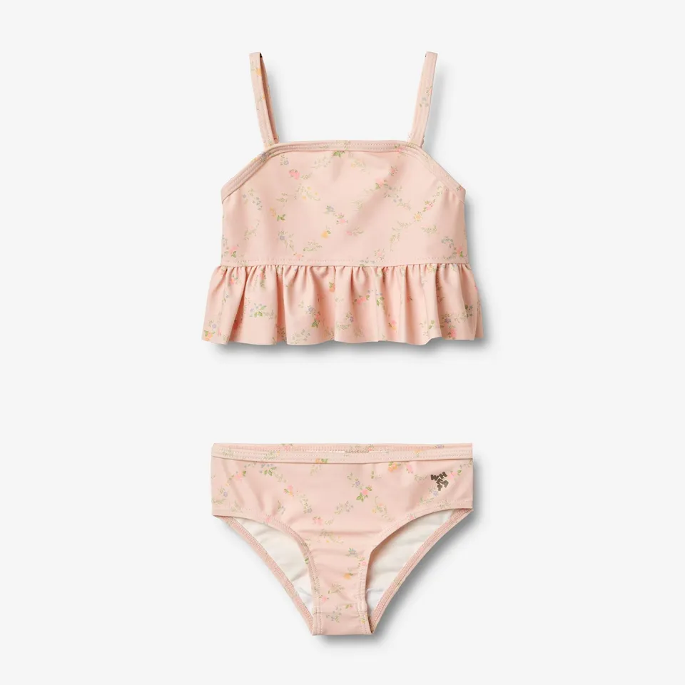 wheat-l-rke-bikini-powder-checked-flowers-upf-40 image 1