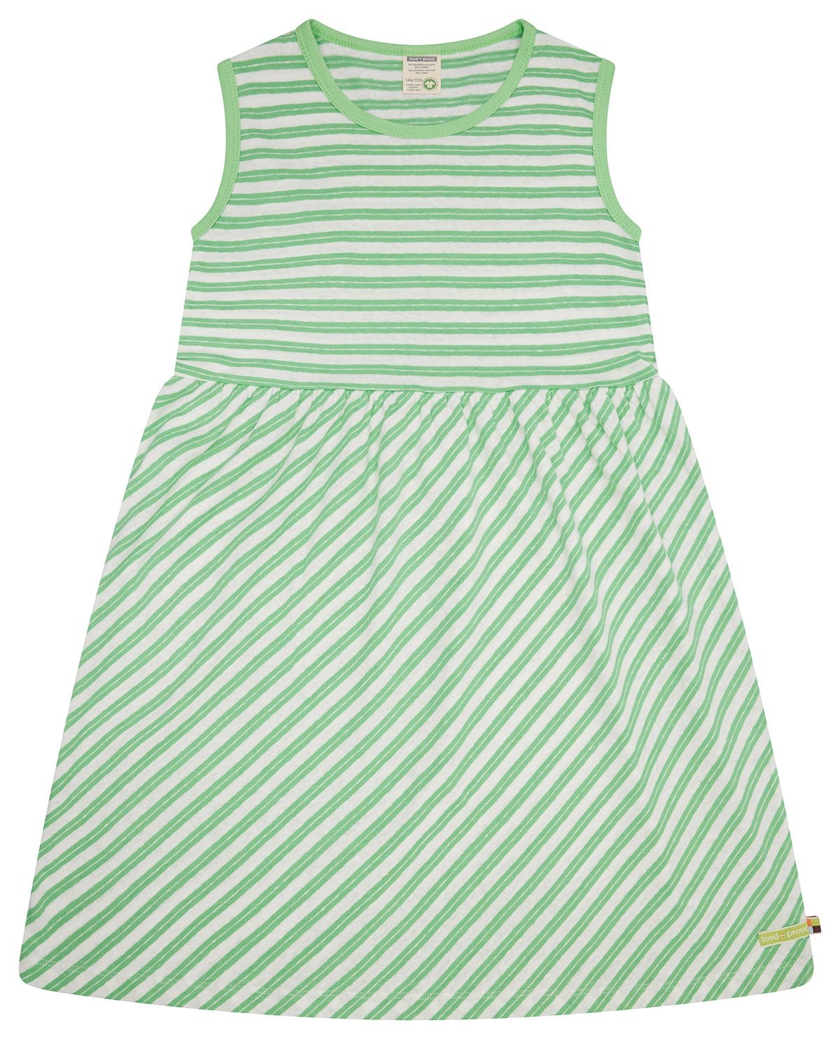 loud-proud-classics-kleid-streifen-leinen-blonde-rmellos image 7