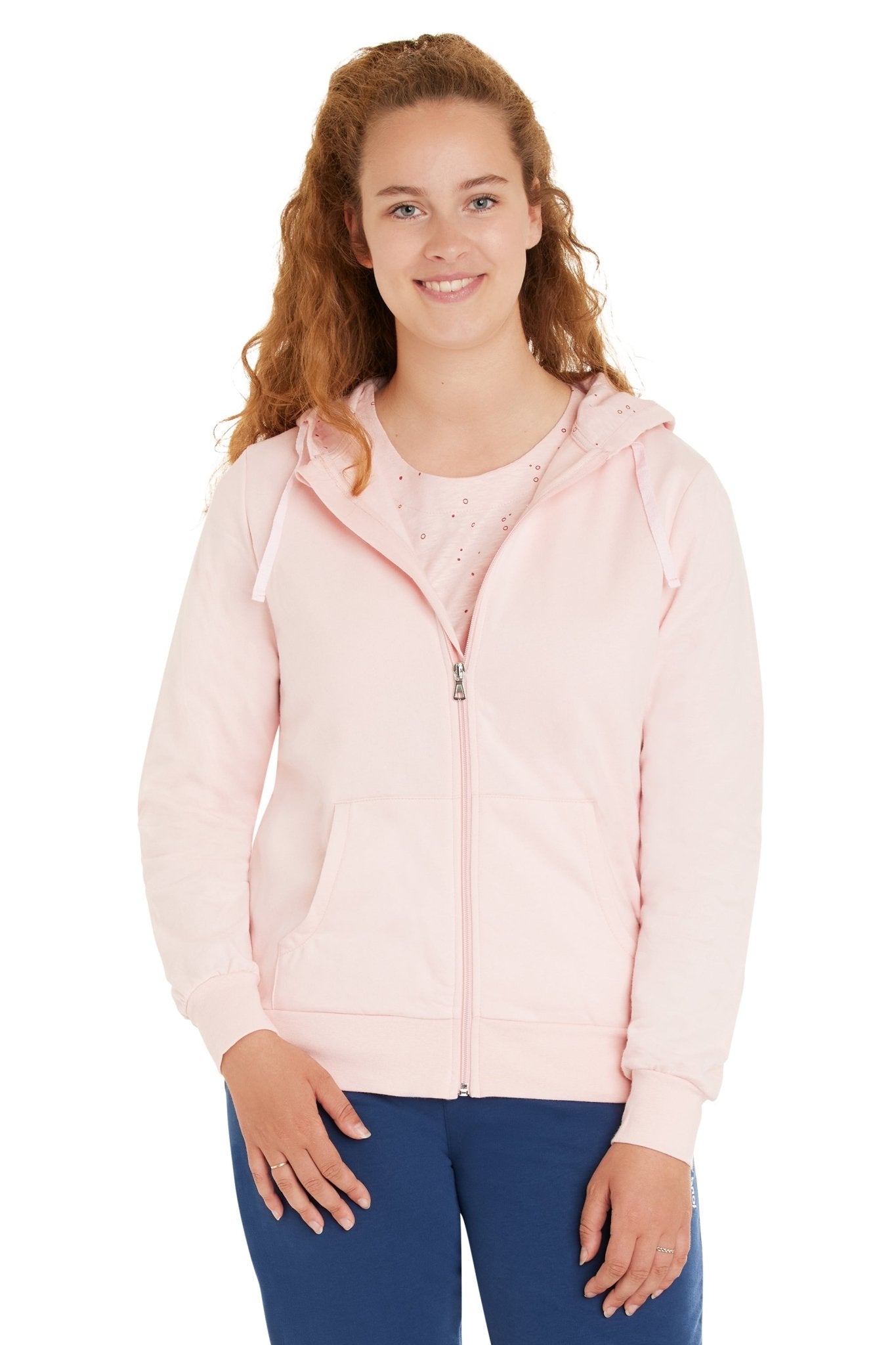 loud-proud-classics-damen-kapuzenjacke-sweatjacke-lagoon image 3