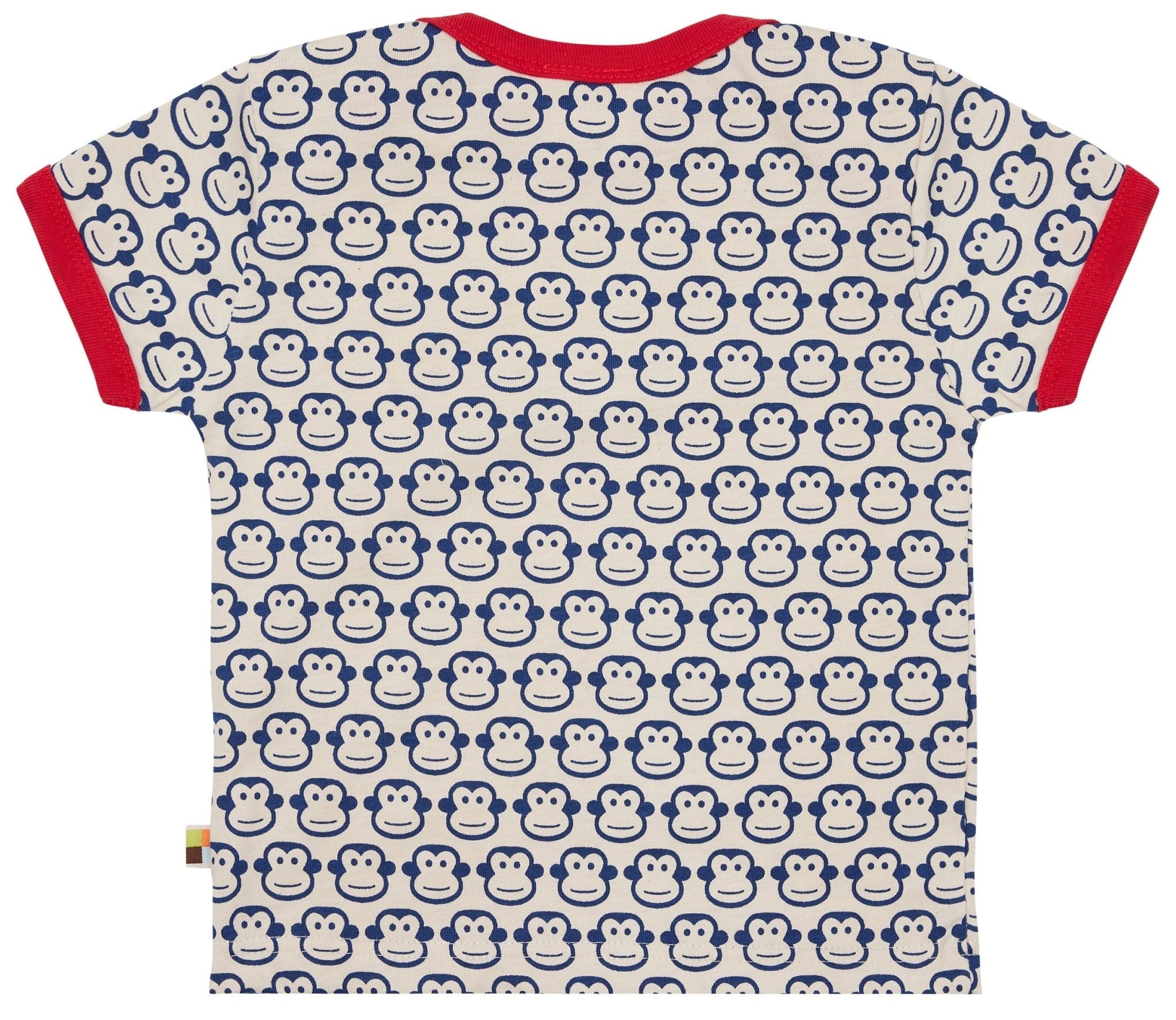 loud-proud-classics-t-shirt-affen-ultramarine-98-104 image 2
