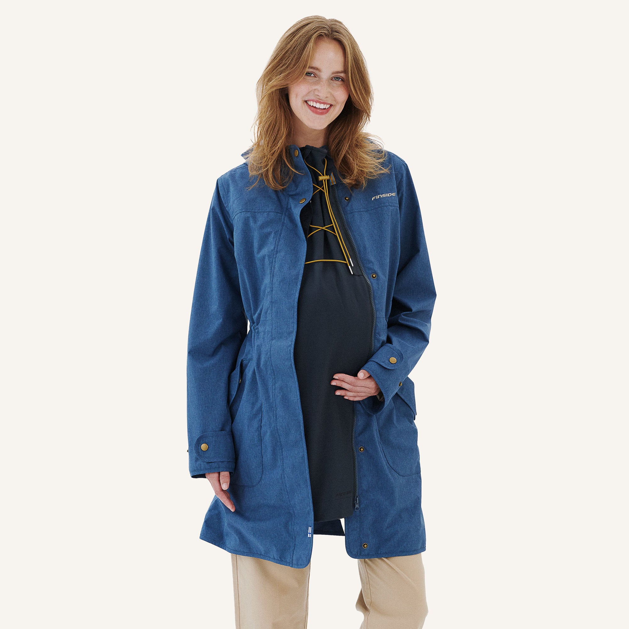 finkid-husky-onneksi-zip-in-au-enjacke-sage-denim-wasserfester-atmungsaktiver-pa image 6