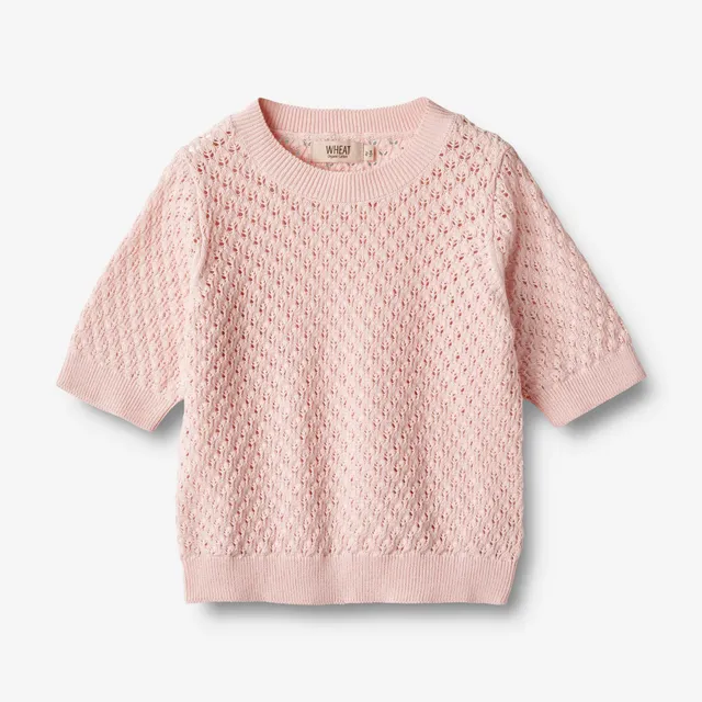 wheat-knit-top-s-s-alva-t-shirt-rose-ballet-bio-baumwolle image 1