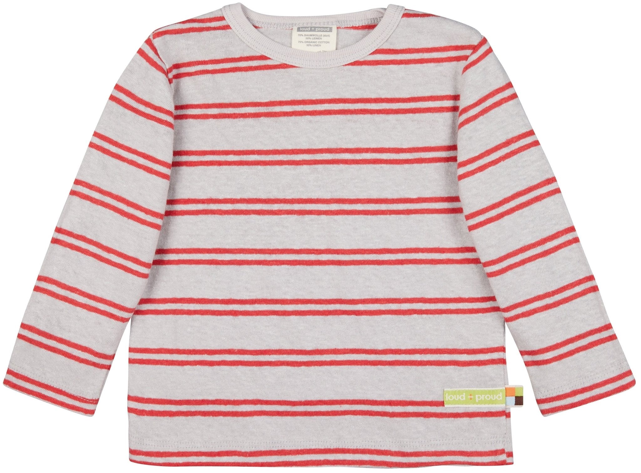 loud-proud-classics-shirt-streifen-leinen-shirt-chili image 7