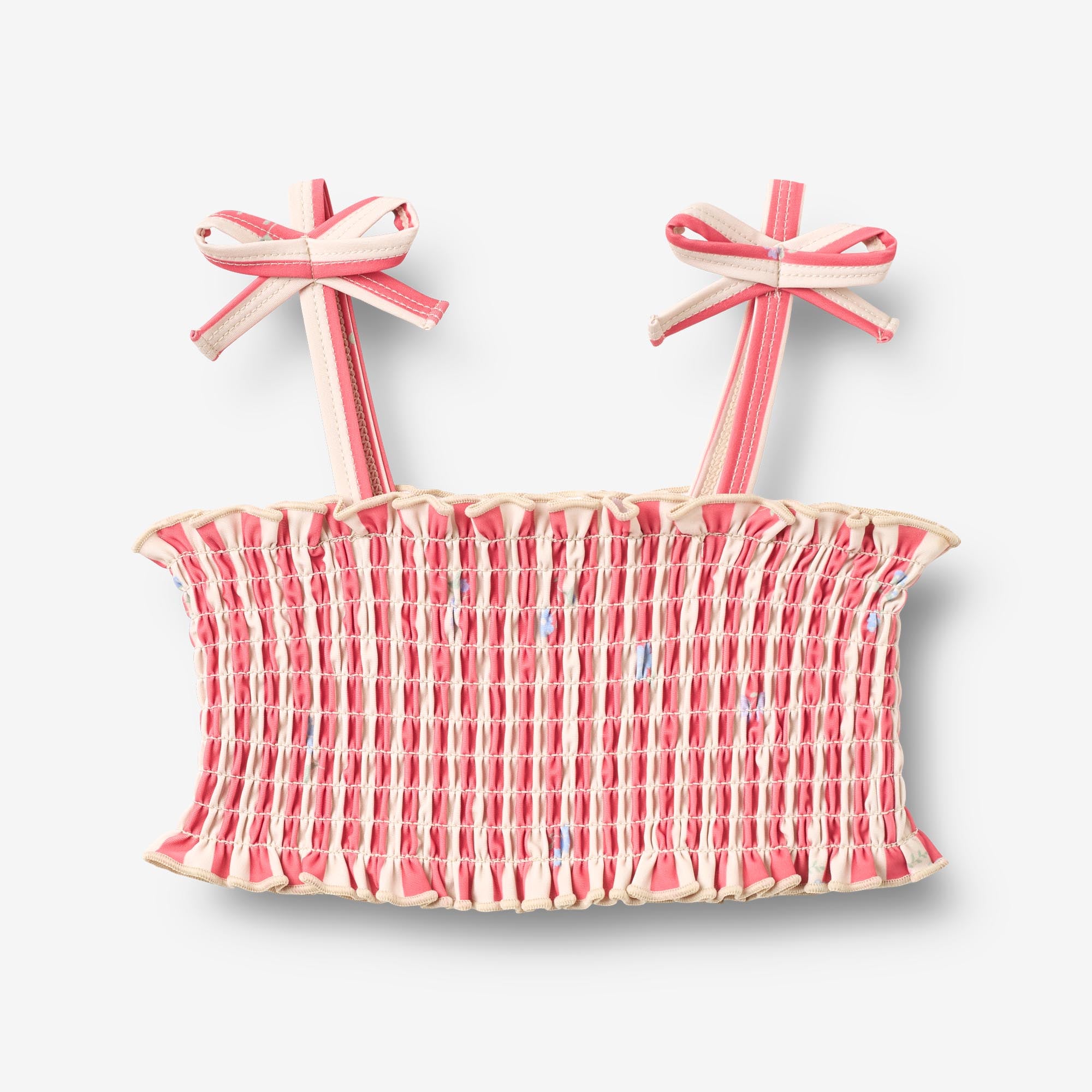 wheat-carla-bikini-red-stripe-flowers-uv-40 image 5