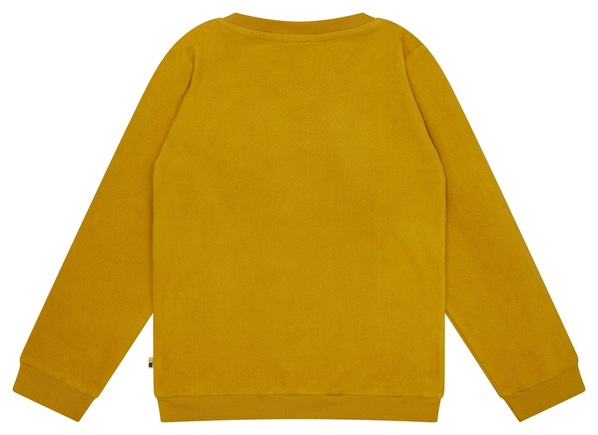 loud-proud-classics-fleece-sweatshirt-curry-134-140-bio-baumwolle image 2