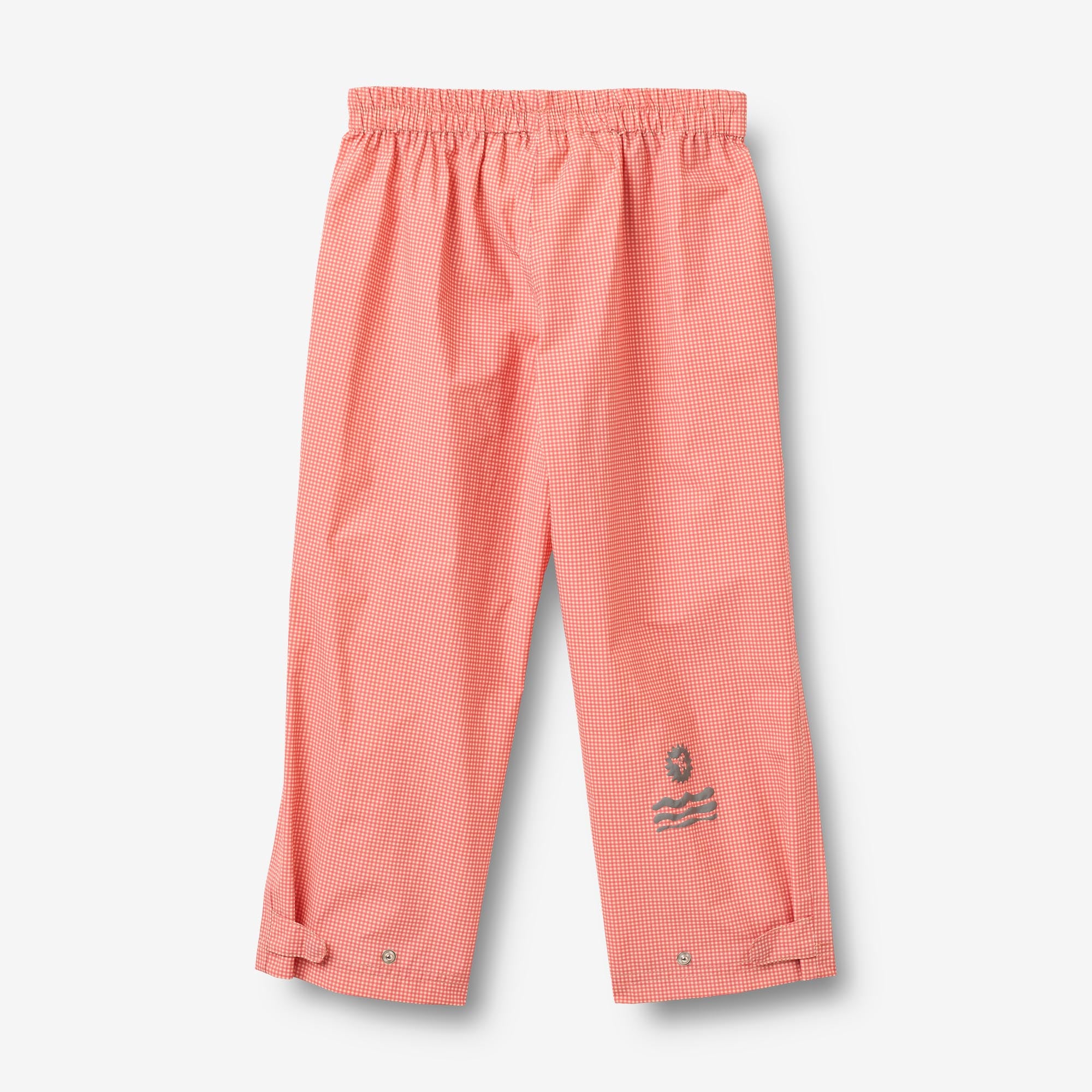 wheat-vand-shellhose-red-check-recycling-nylon-kinder image 4