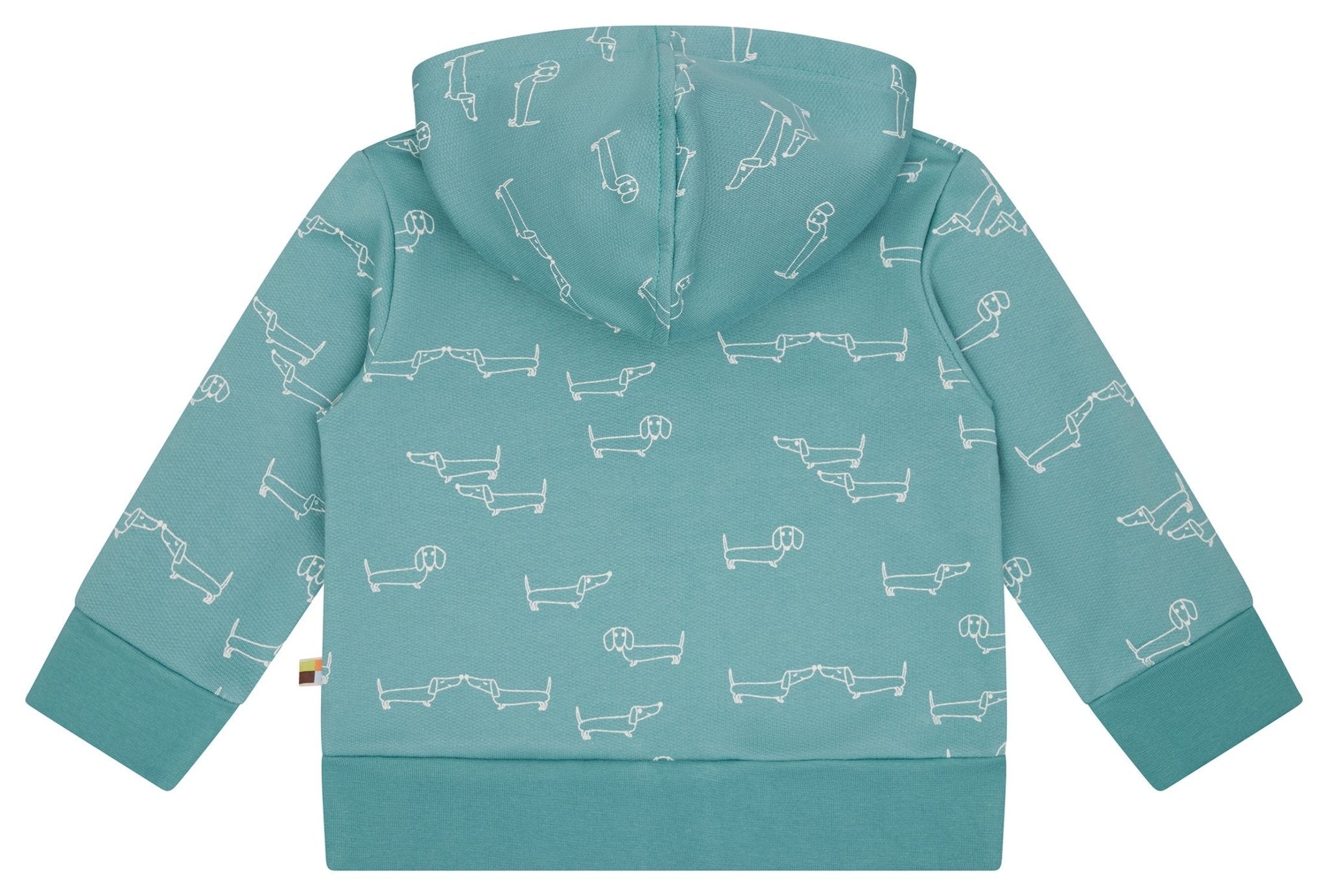 loud-proud-classics-sweatjacke-kapuze-curry-dackel image 8