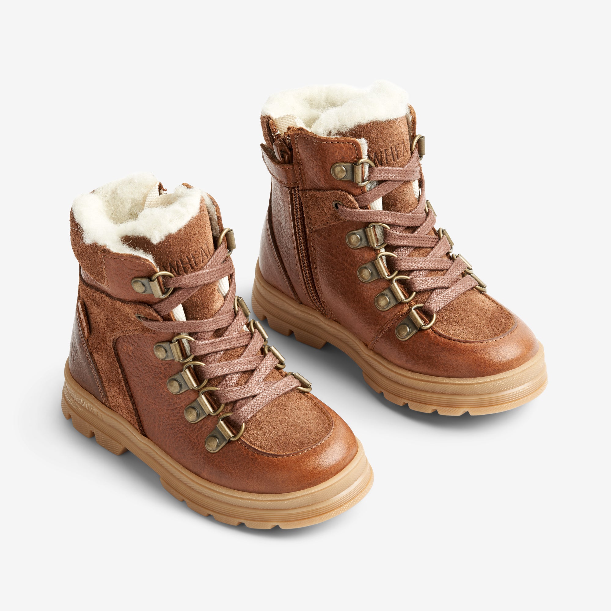 wheat-toni-hiker-tex-winterstiefel-cognac-wolle image 1