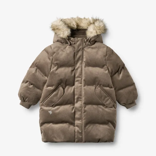 wheat-vinteren-puffer-jacke-kinder-dry-wood-kapuze image 1