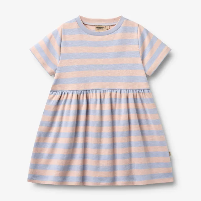 wheat-anna-jerseykleid-powder-stripe-bio-baumwolle-sommer image 1