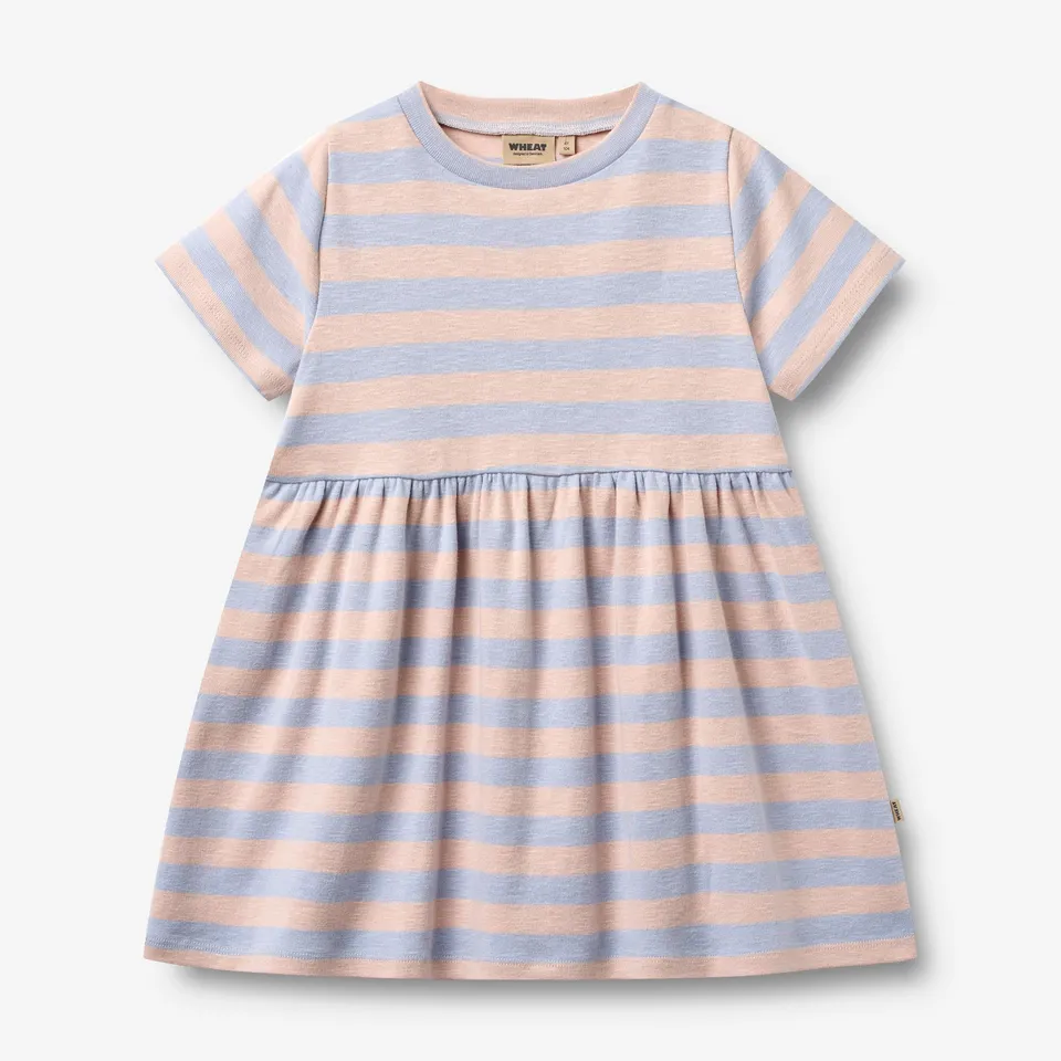wheat-anna-jerseykleid-powder-stripe-bio-baumwolle-sommer image 1