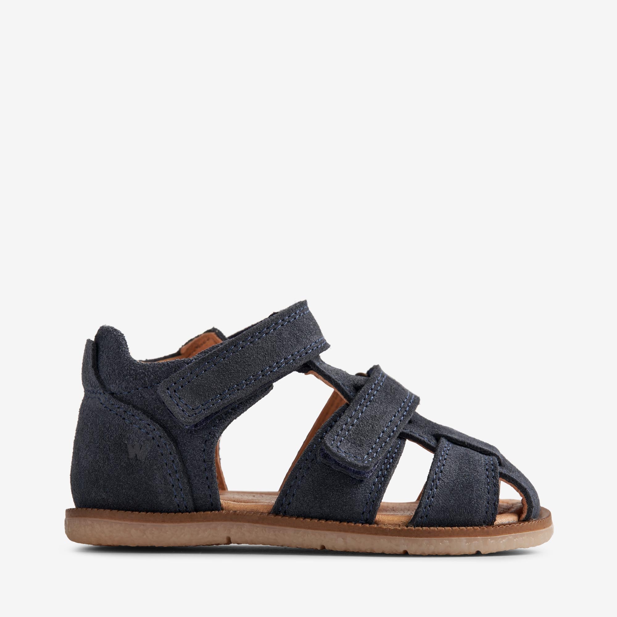wheat-baya-lauflernsandalen-navy-klett-geschlossene-zehen image 2
