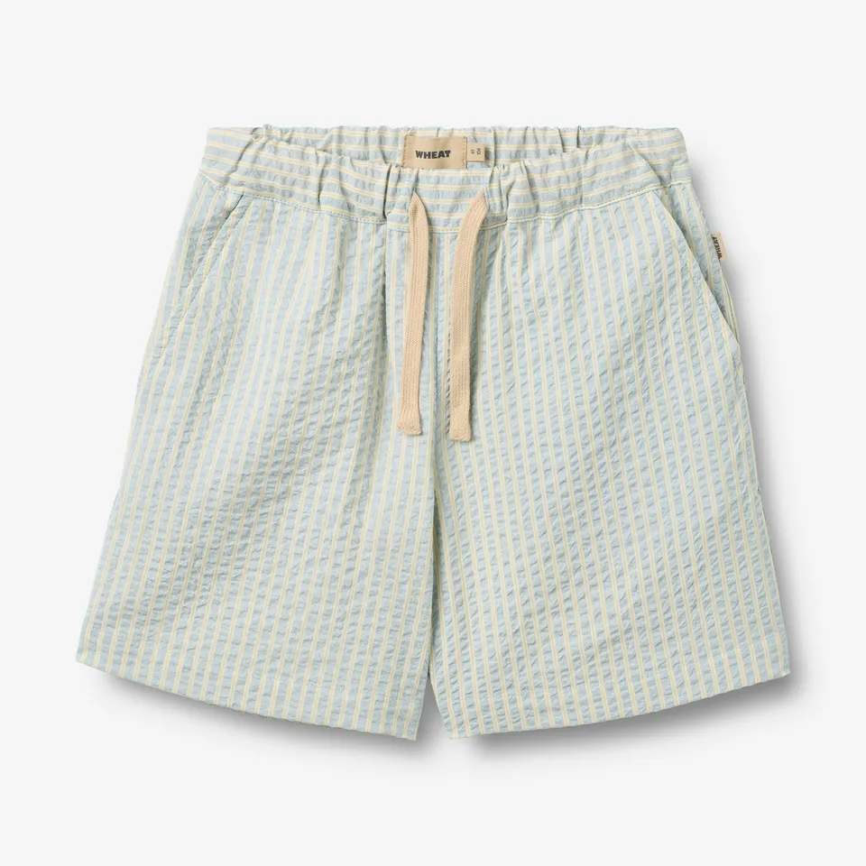 wheat-cuba-shorts-summer-sky-stripe-bio-baumwolle image 1