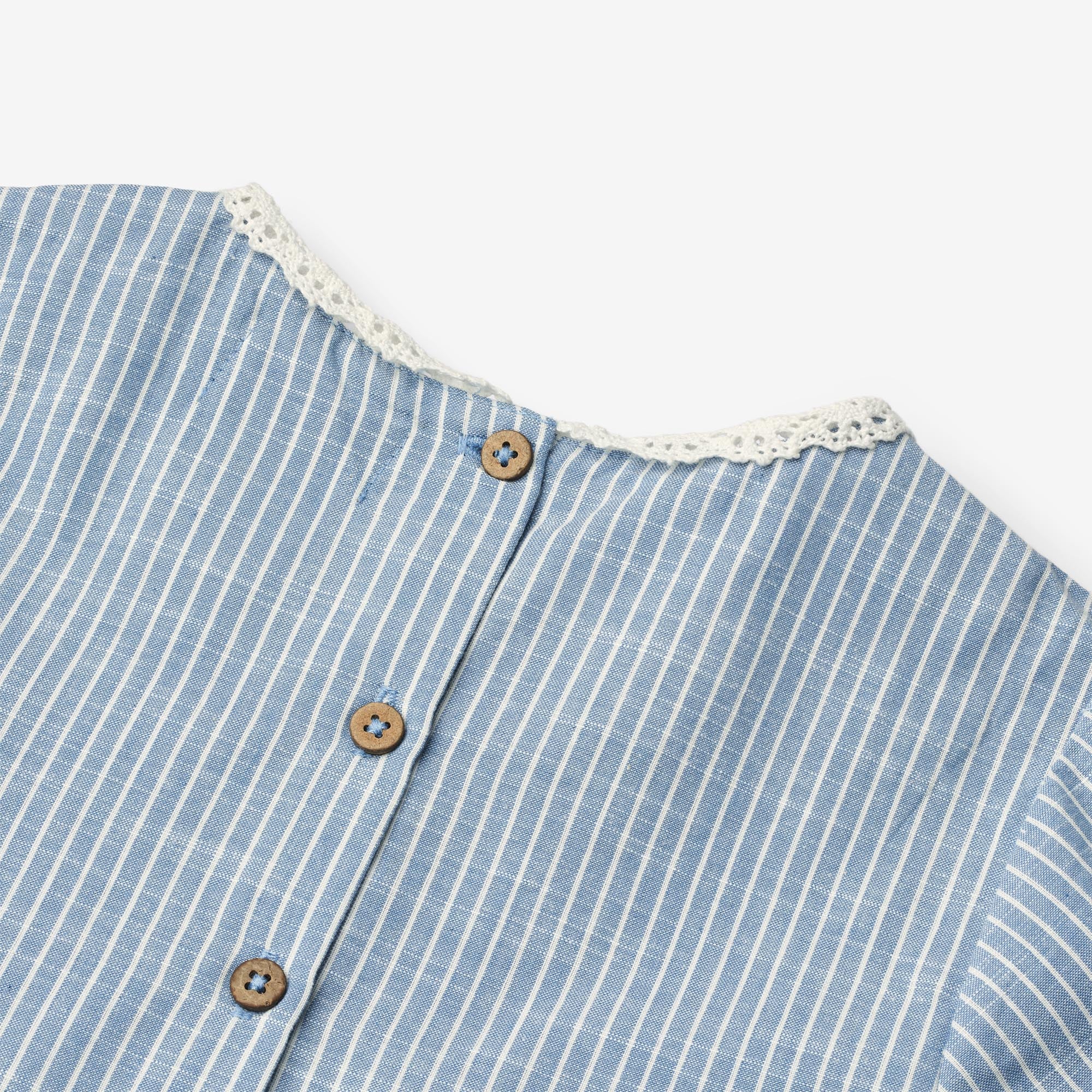 wheat-elma-kleid-blue-stripe-bio-baumwolle-kurz image 4