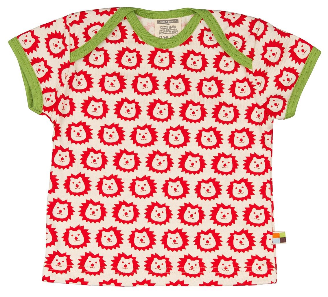 loud-proud-classics-t-shirt-mit-druck-lime-kontrast image 3