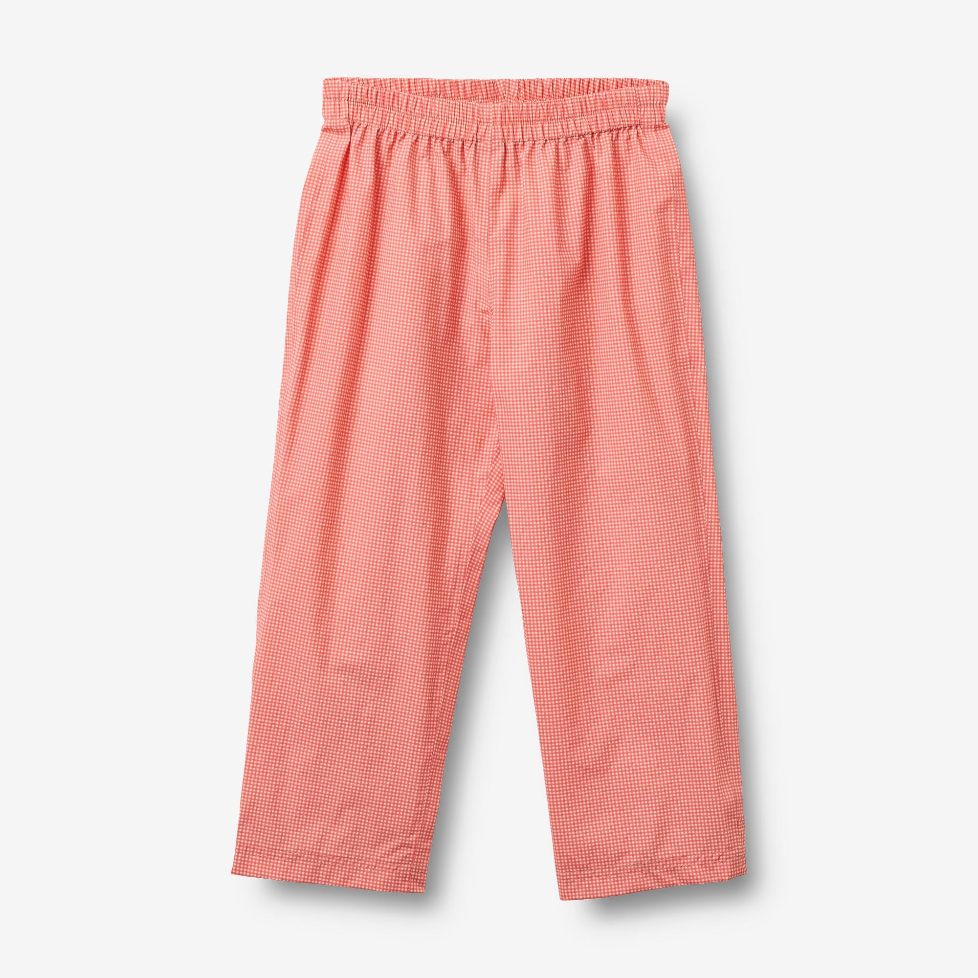 wheat-vand-shellhose-red-check-recycling-nylon-kinder image 1
