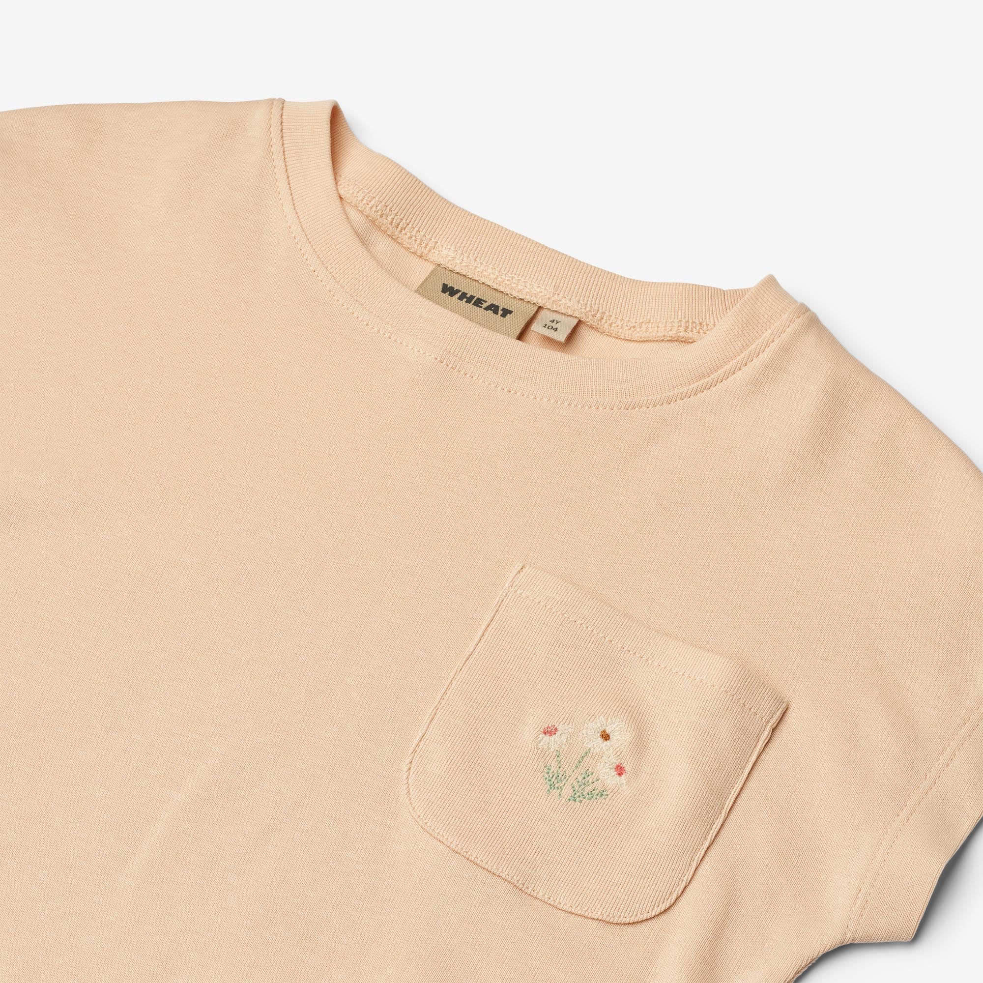 wheat-t-shirt-signe-kinder-shirt-rose-water-bio-kurzarm image 3
