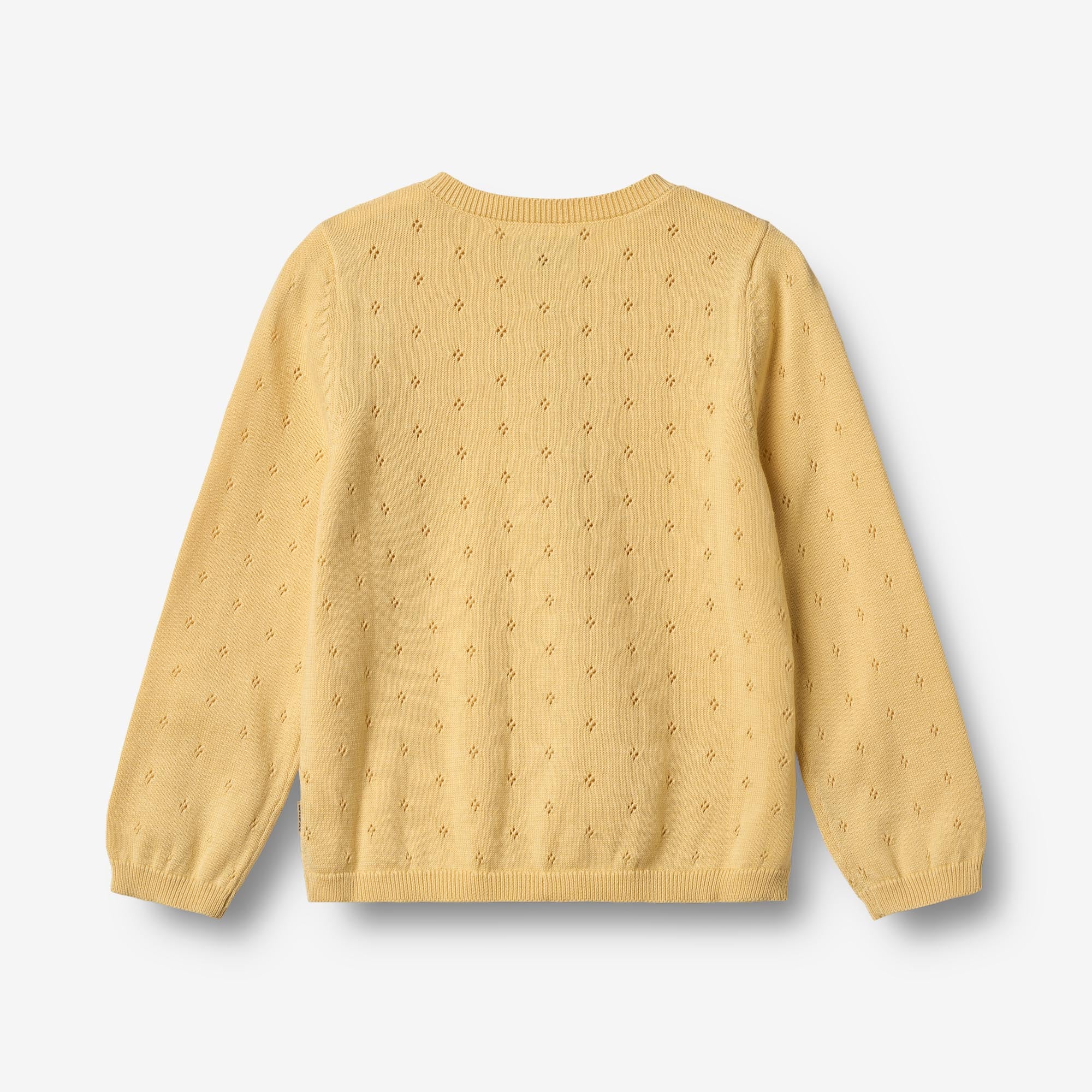 wheat-maia-strickjacke-golden-yellow-m-dchen-bio-baumwolle image 2
