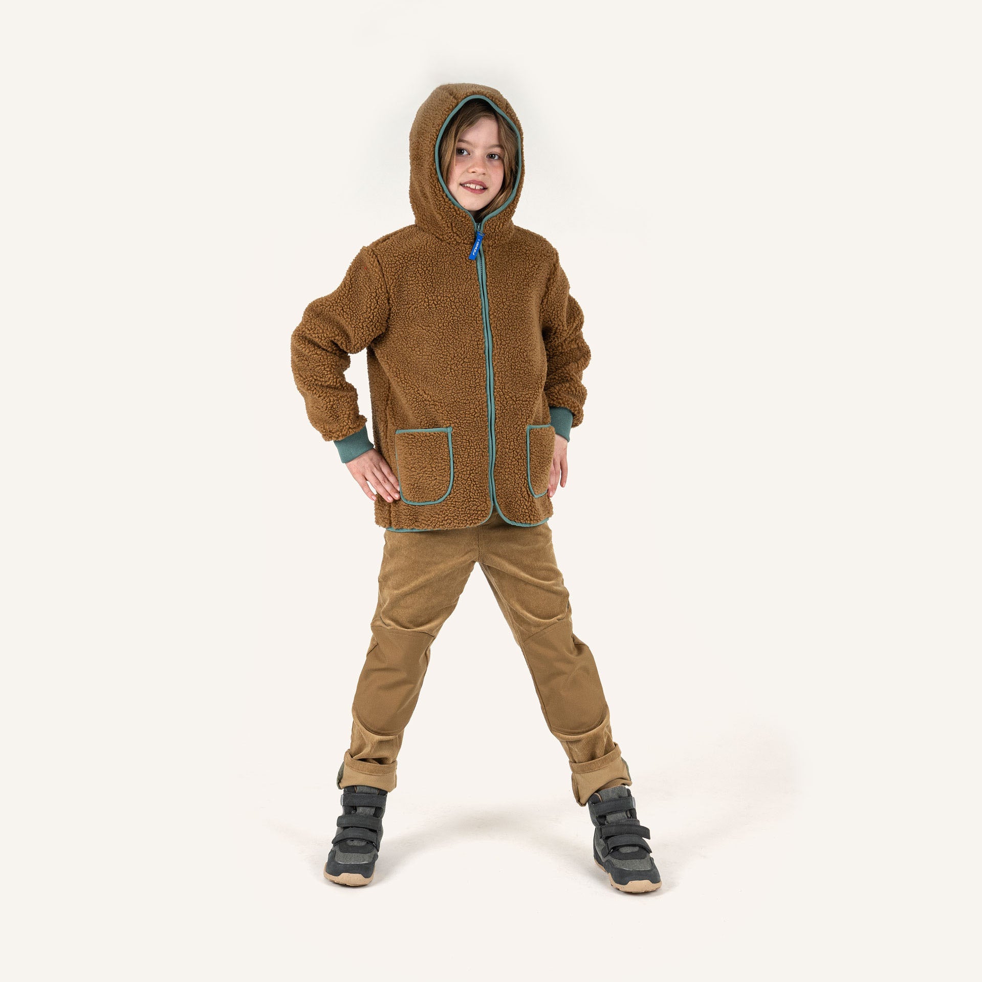 finkid-husky-tonttu-teddy-kinder-jacke-navy-denim-80-90-teddyfleece image 7