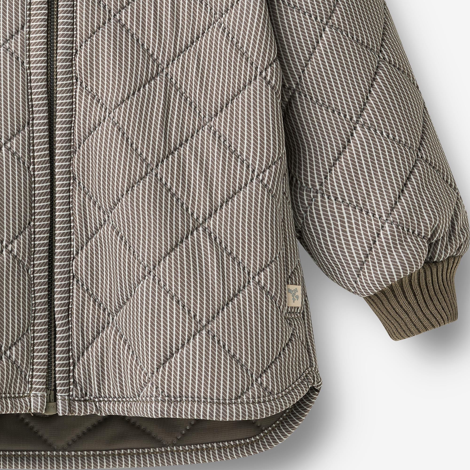 wheat-loui-thermojacke-brown-stripe-recycling-baby image 3
