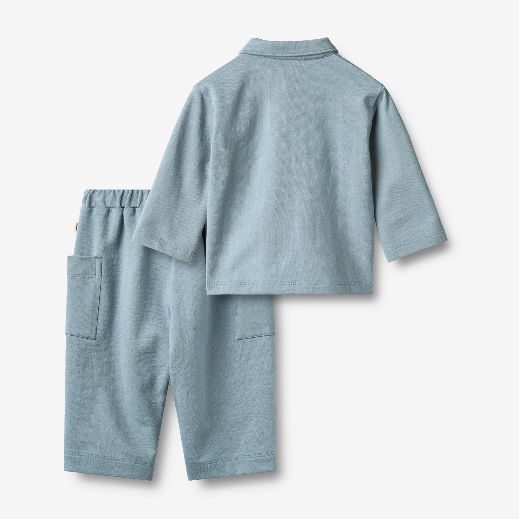 wheat-clothing-vilhelm-set-sweat-faded-denim-bio-baumwolle image 2