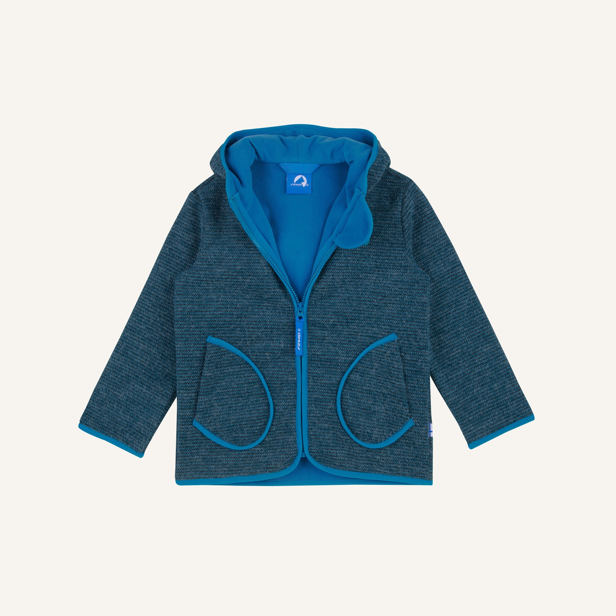 finkid-husky-tonttu-wind-softshelljacke-zip-in-fleece image 3