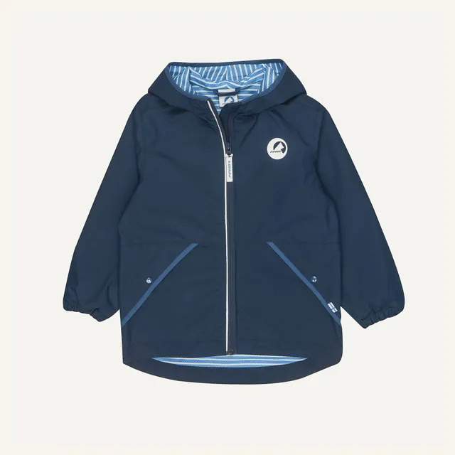 finkid-husky-puuskiainen-regenjacke-navy-denim-mit-kapuze image 1