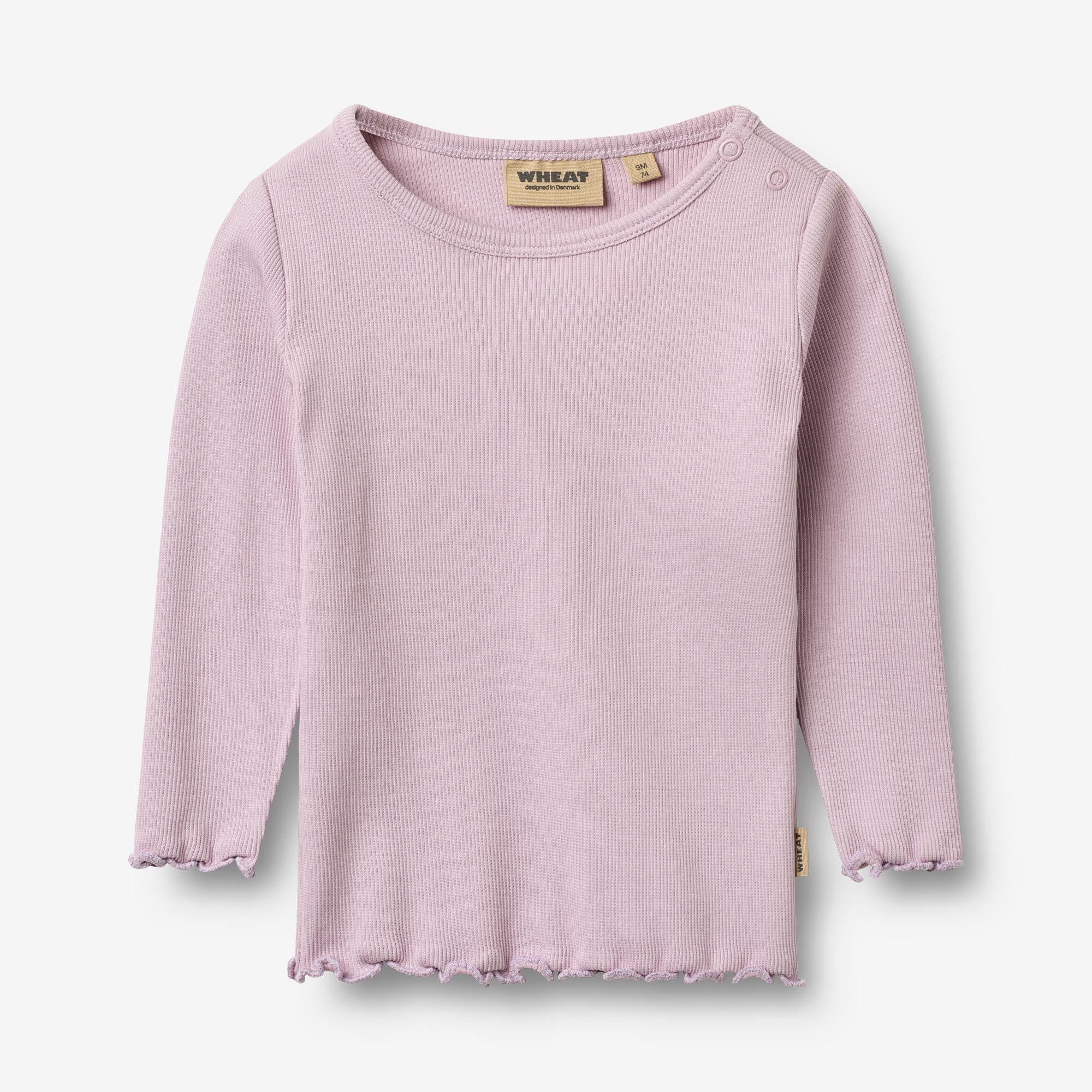 wheat-ida-langarmshirt-lavendel-bio-baumwolle-baby image 1