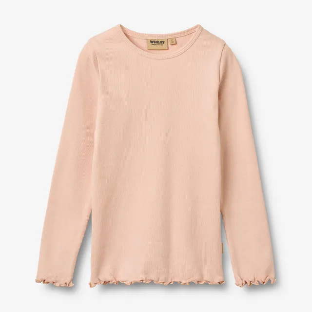 wheat-ida-t-shirt-langarm-m-dchen-powder-bio-baumwolle image 1