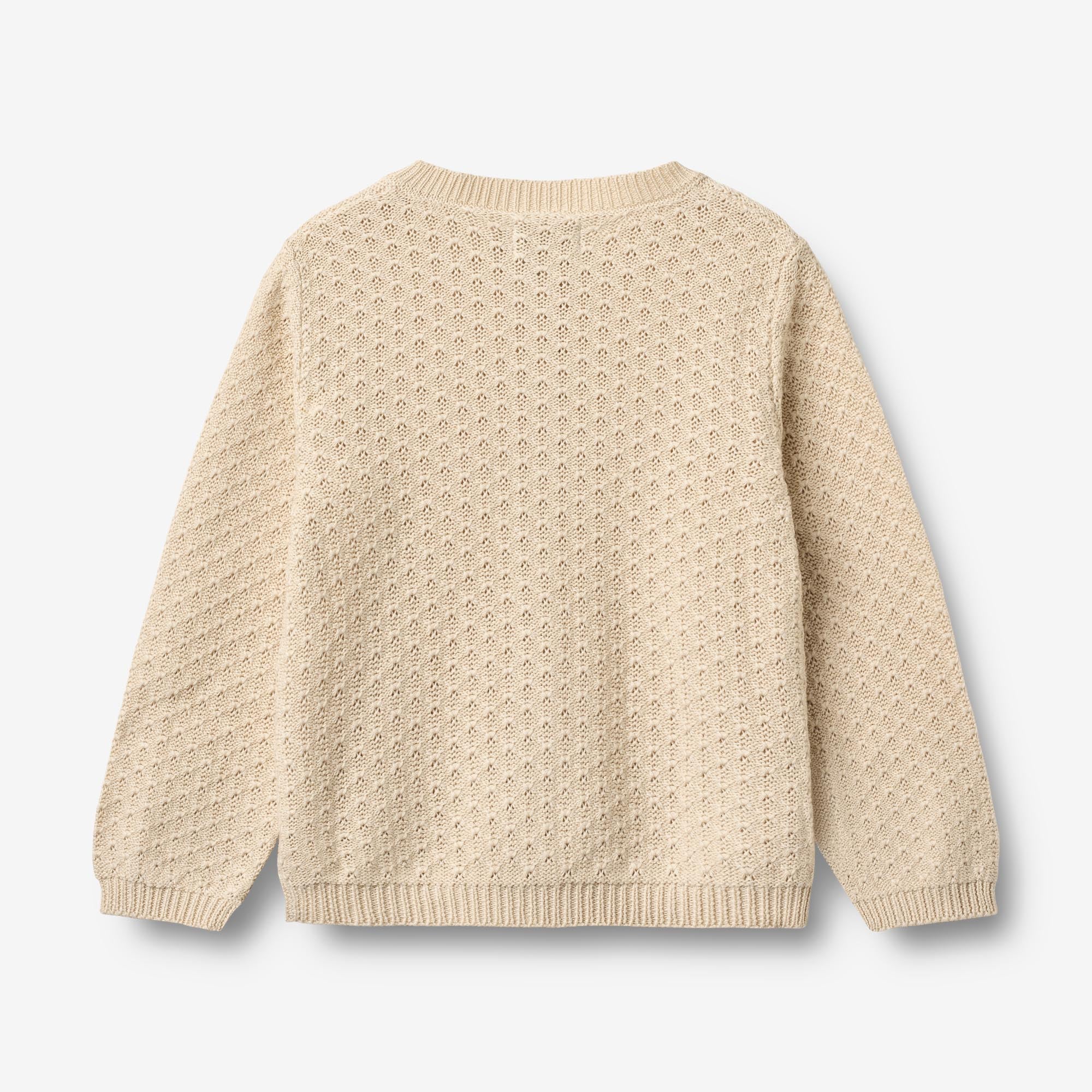 wheat-magnella-strick-cardigan-sandshell-bio-baumwolle image 5