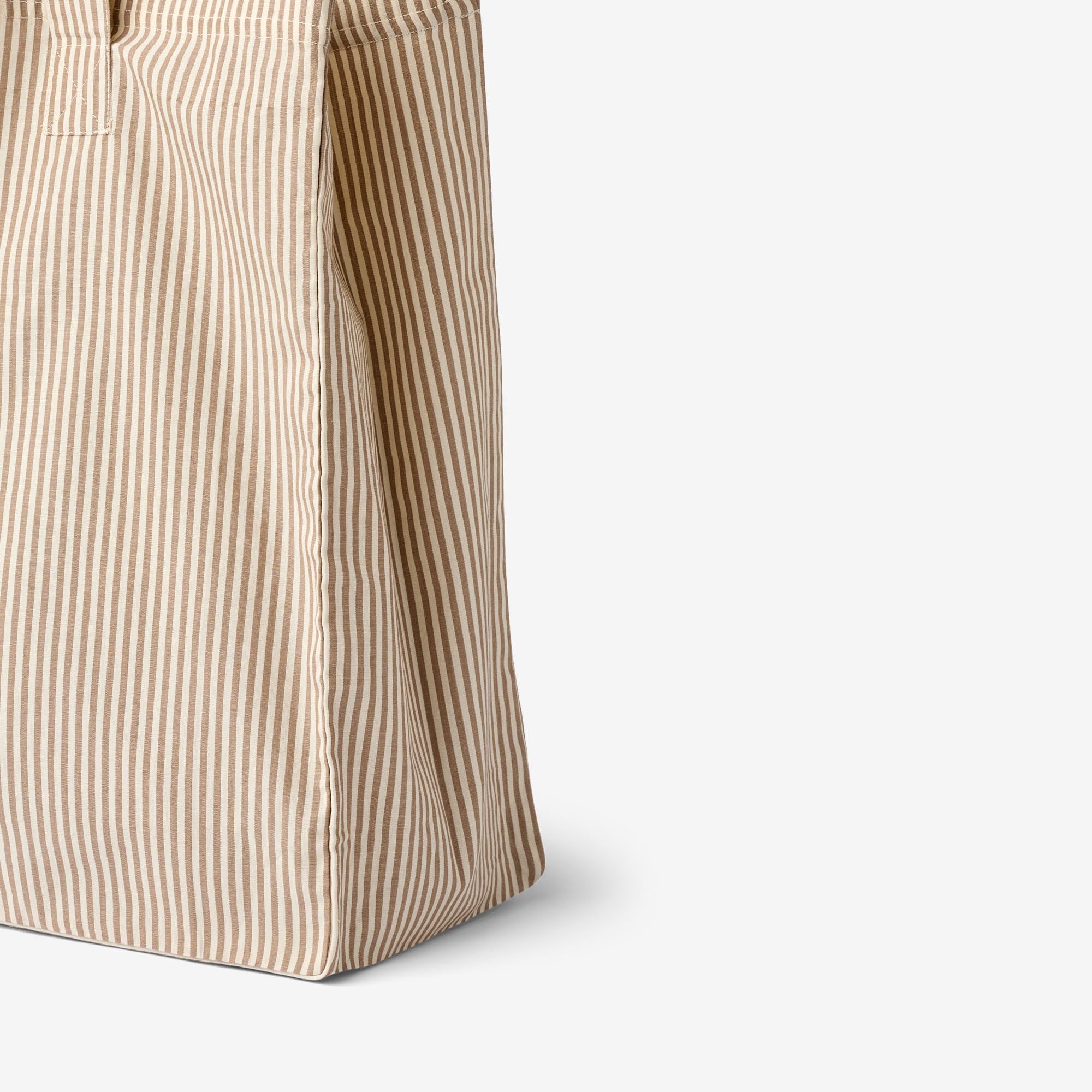 wheat-ville-shopper-cappucino-stripe-tasche-bio-baumwolle image 2