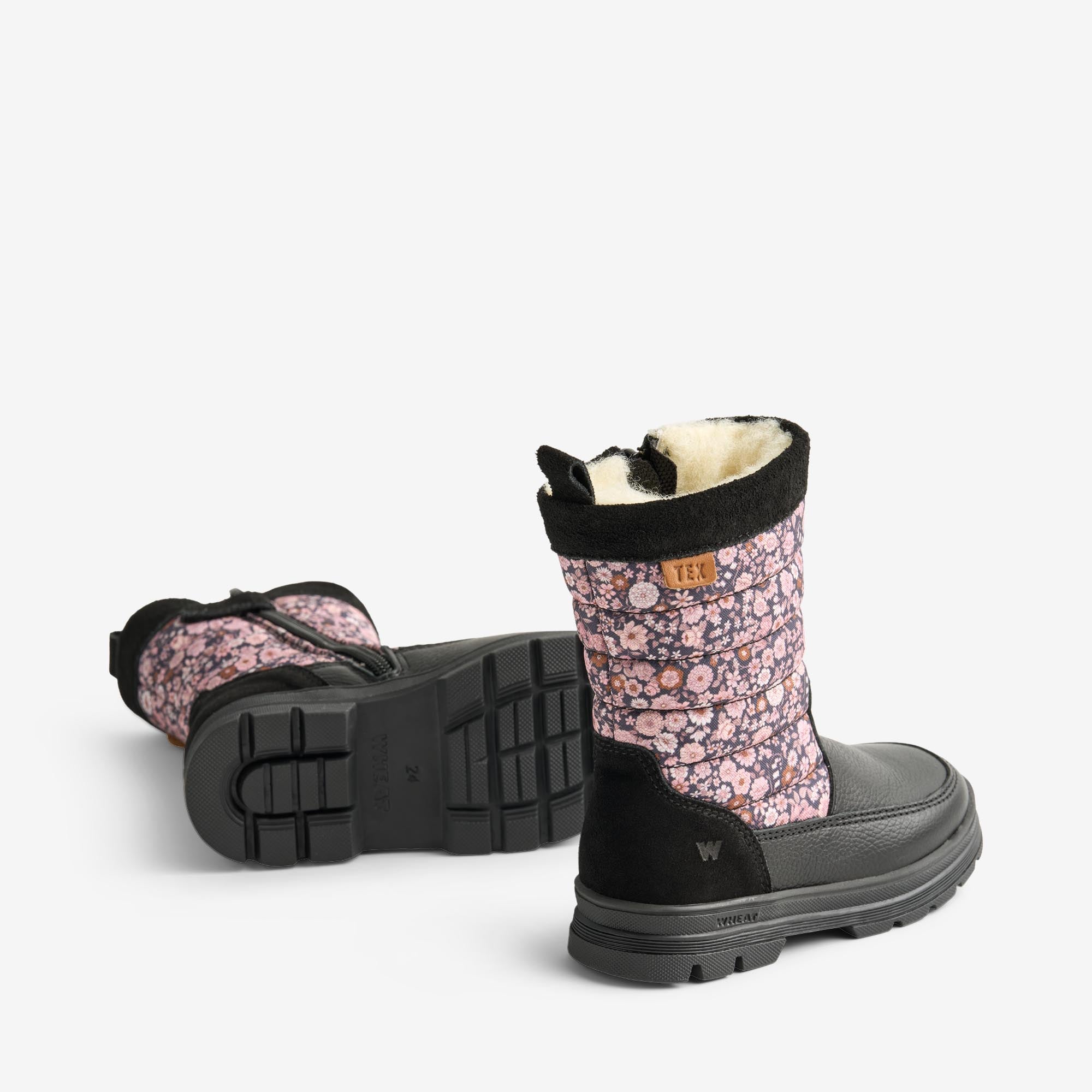 wheat-koa-tex-winterboot-black-wollfutter image 3
