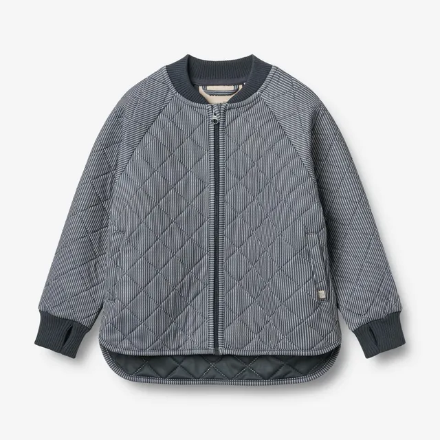 wheat-sylvester-thermo-jacke-ink-stripe-recycling-kinder image 1