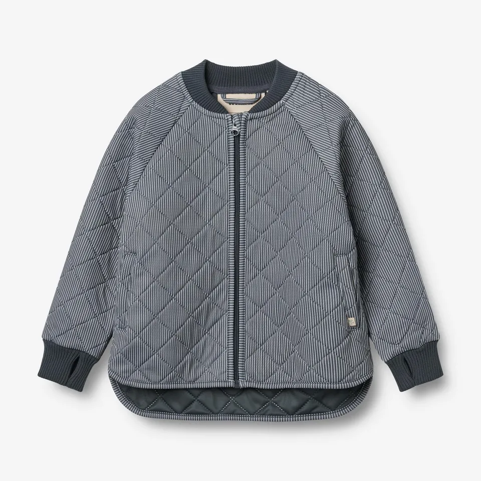 wheat-sylvester-thermo-jacke-ink-stripe-recycling-kinder image 1