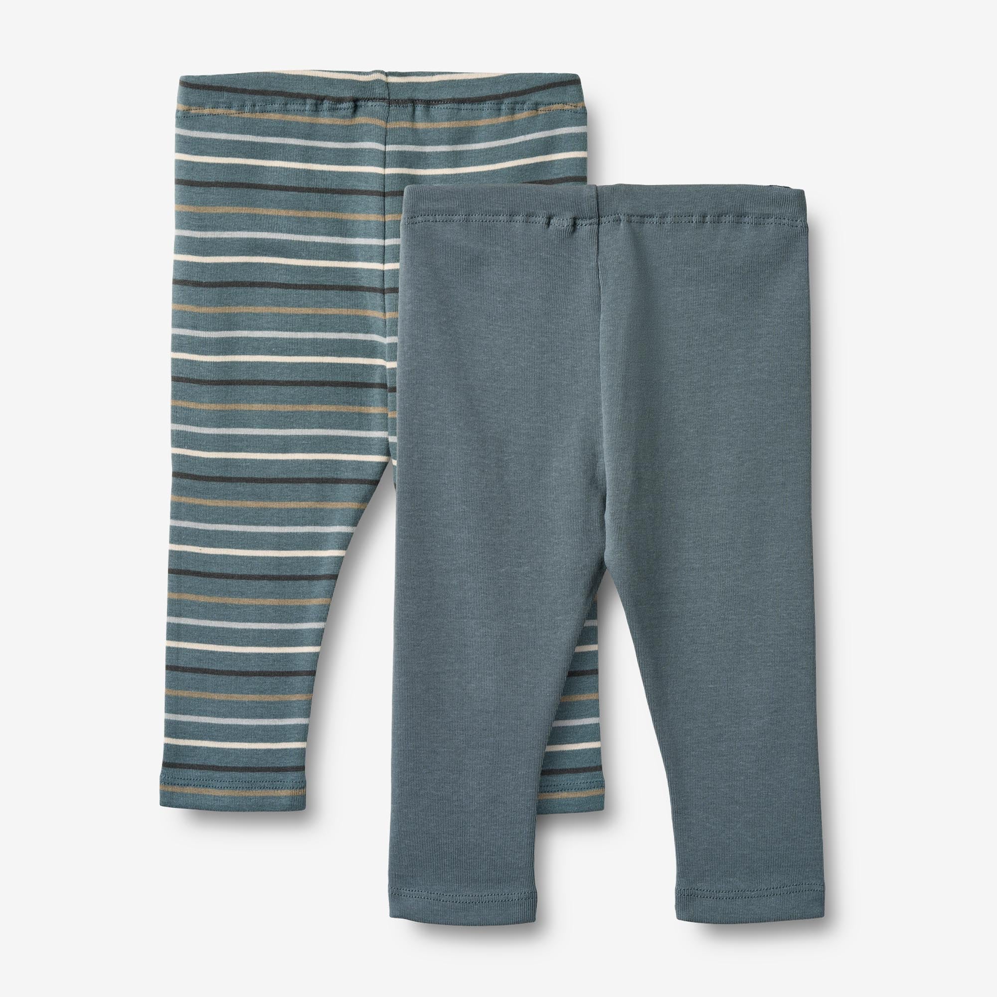 wheat-jules-leggings-2er-baby-blue-multi-stripe-bio image 2