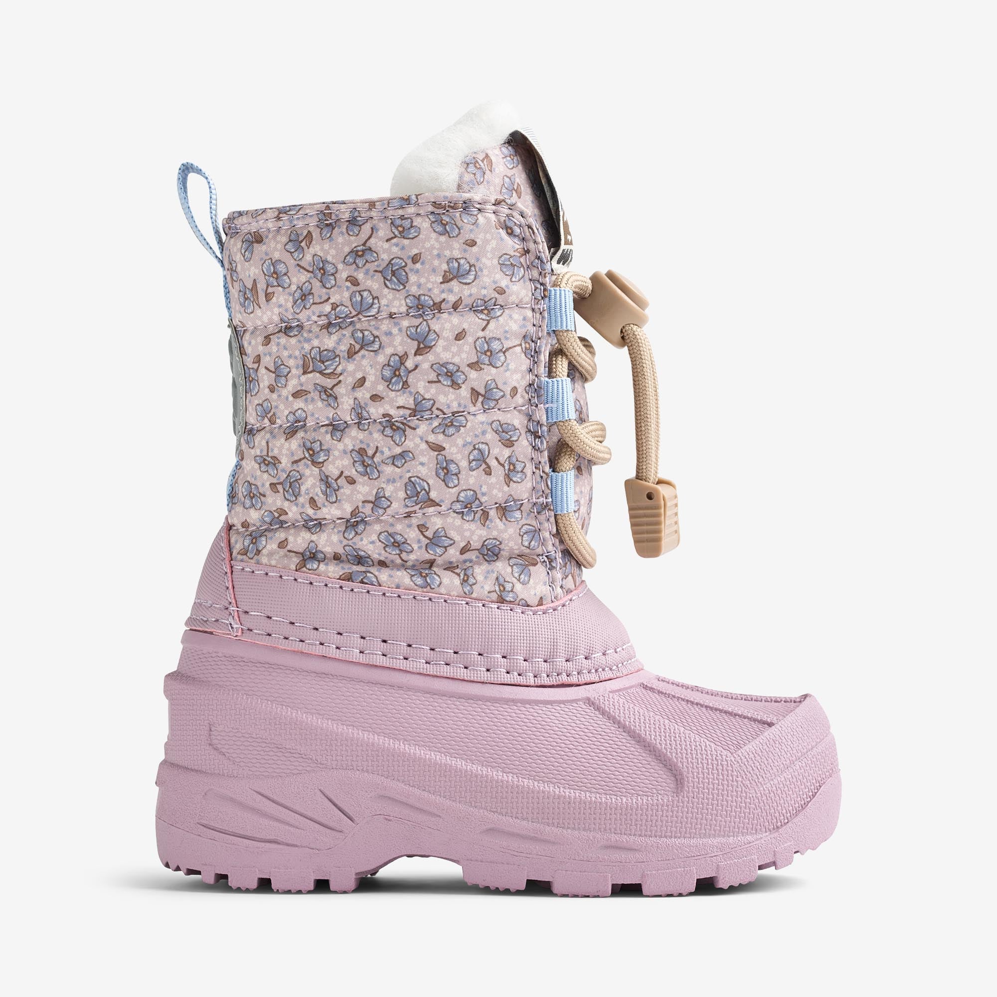 wheat-aleex-winterboot-lilac-blue-flowers-wasserdicht image 3
