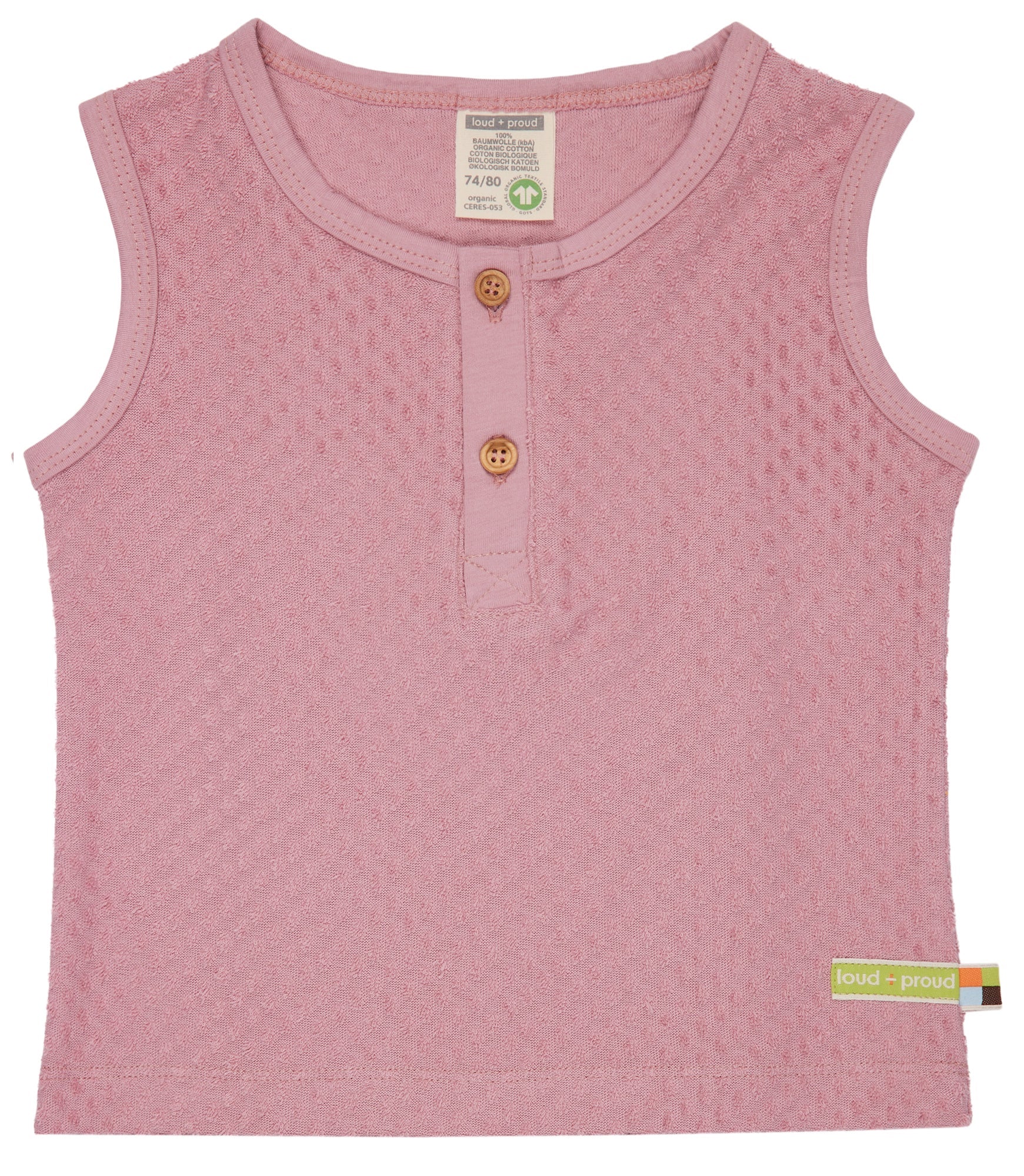 loud-proud-classics-top-frottee-punkte-aster-62-68 image 1
