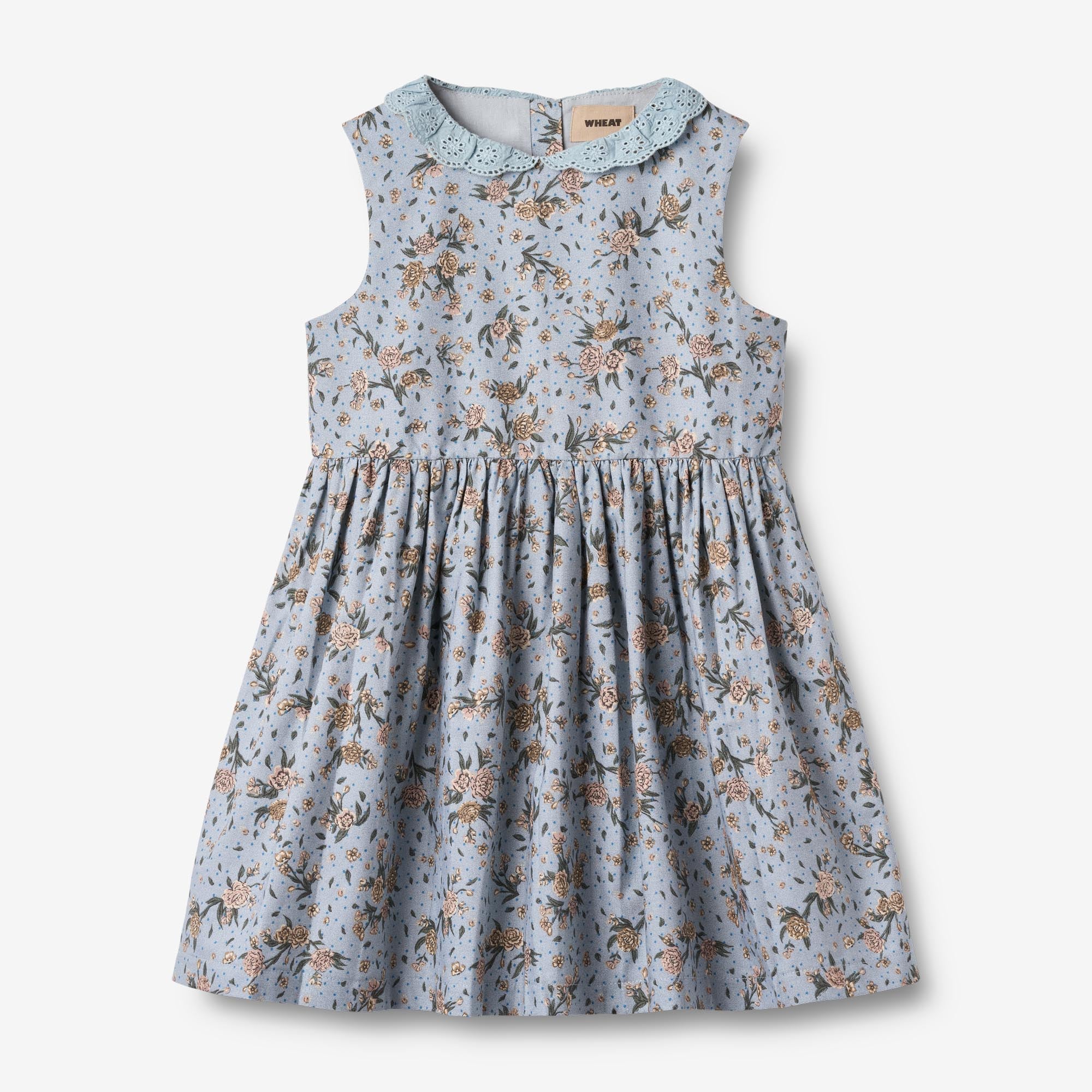 wheat-elma-dress-kleid-soft-rain-flowers-bio-baumwolle-m-dchen image 1