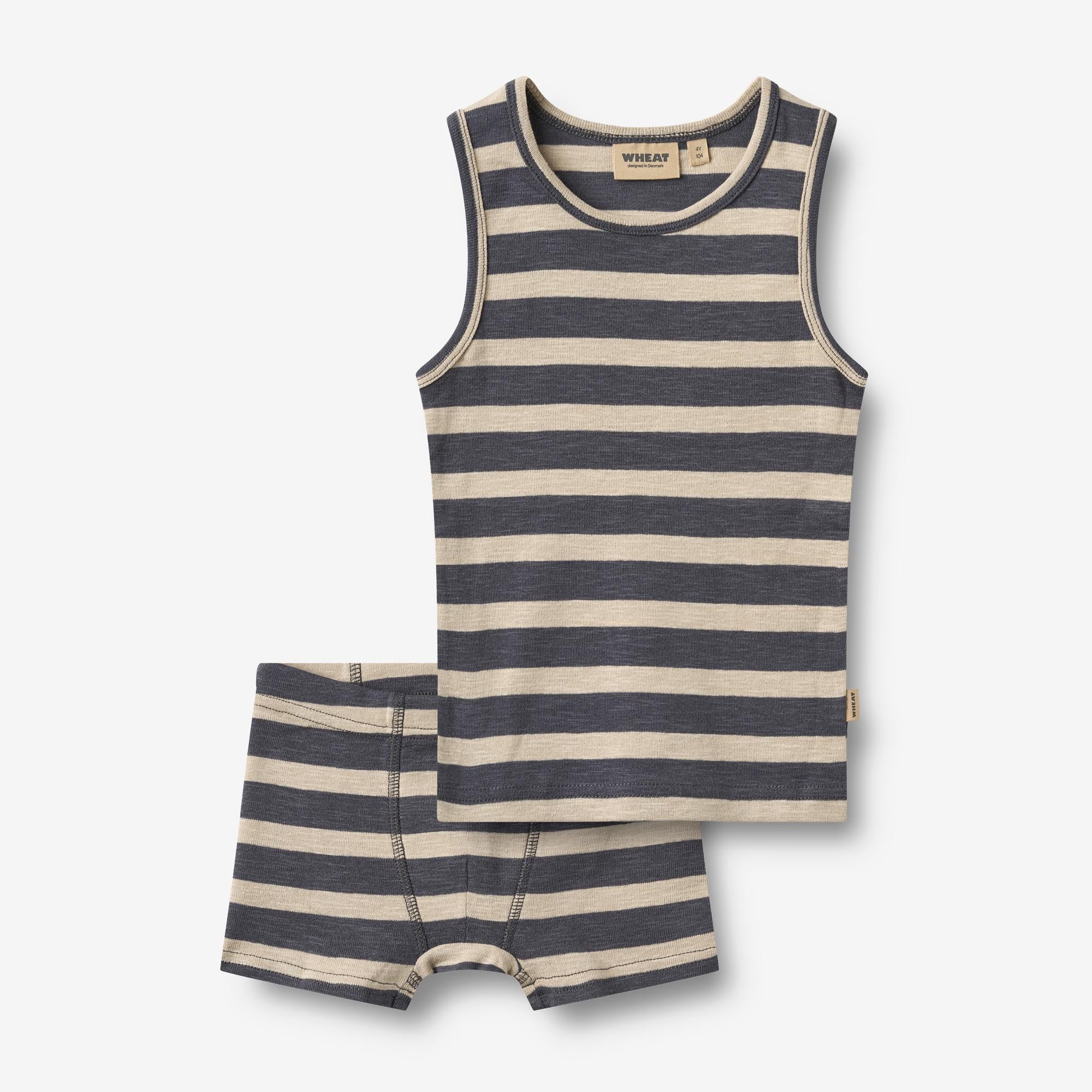 wheat-louis-unterw-sche-set-greyblue-stripe-bio image 1