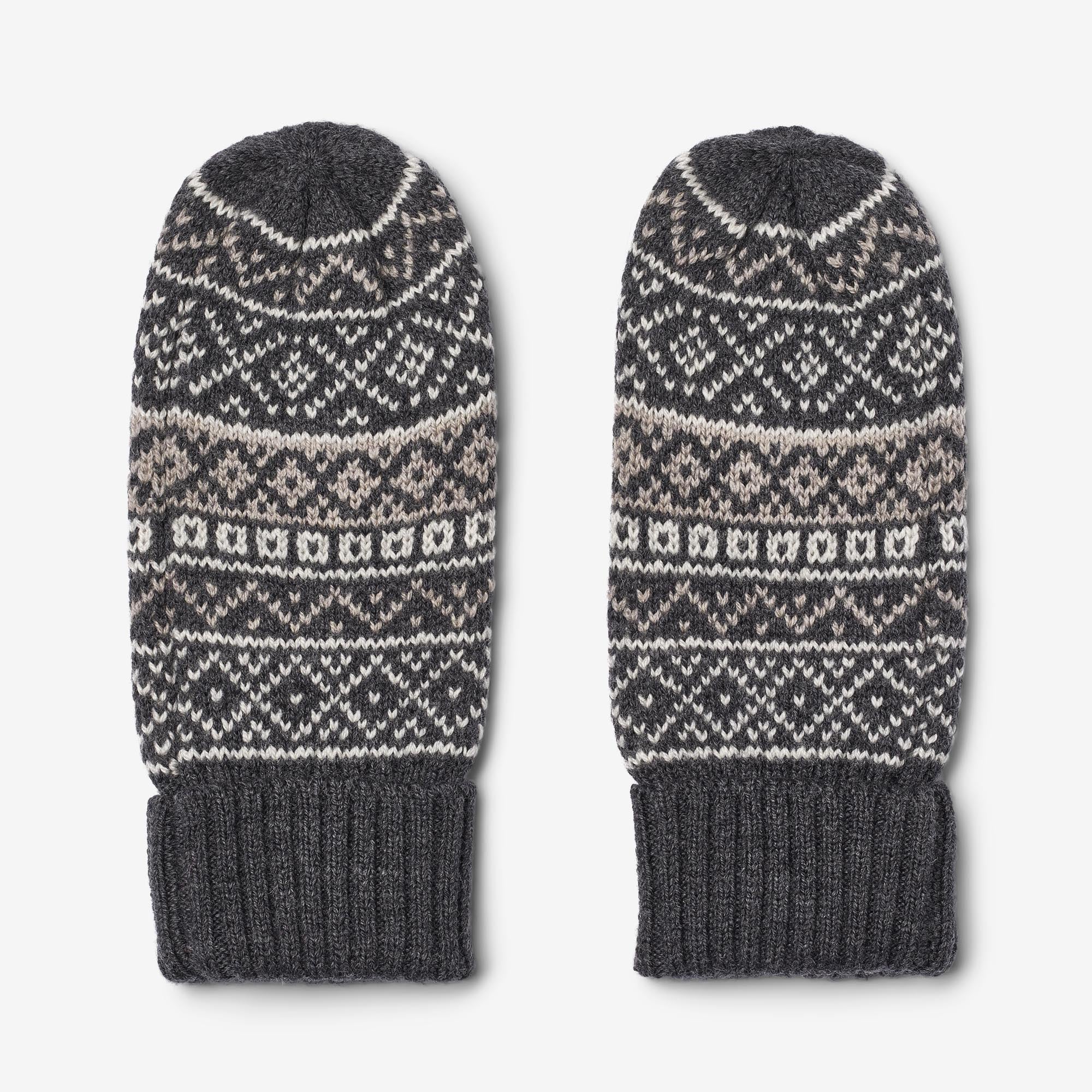 wheat-haansi-f-ustlinge-charcoal-merino-jacquard image 1