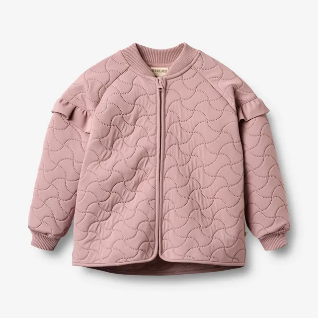 wheat-stjerna-thermo-jacke-warm-rose-recycelt image 1