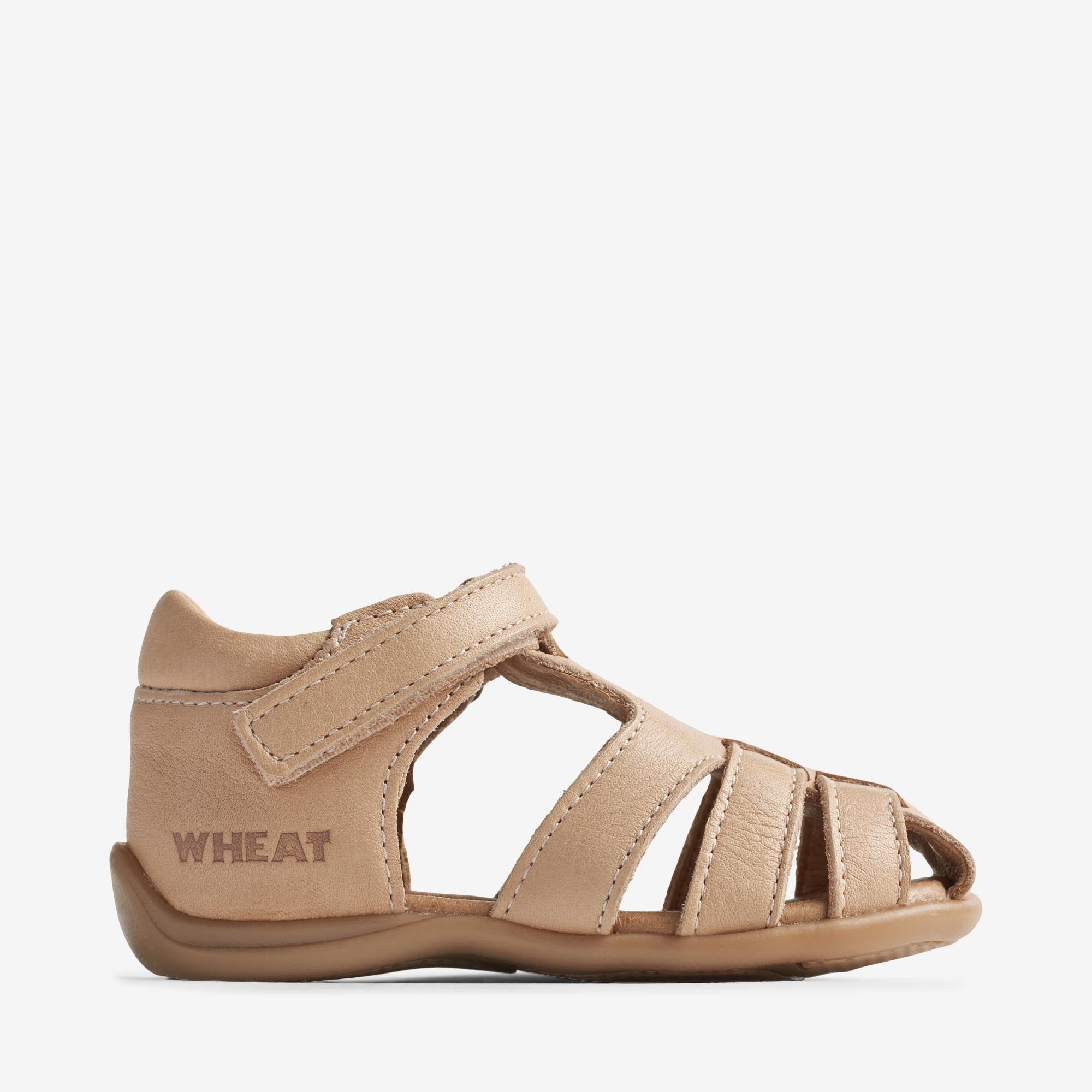 wheat-robbie-sandale-beige-rose-leder-klett image 4